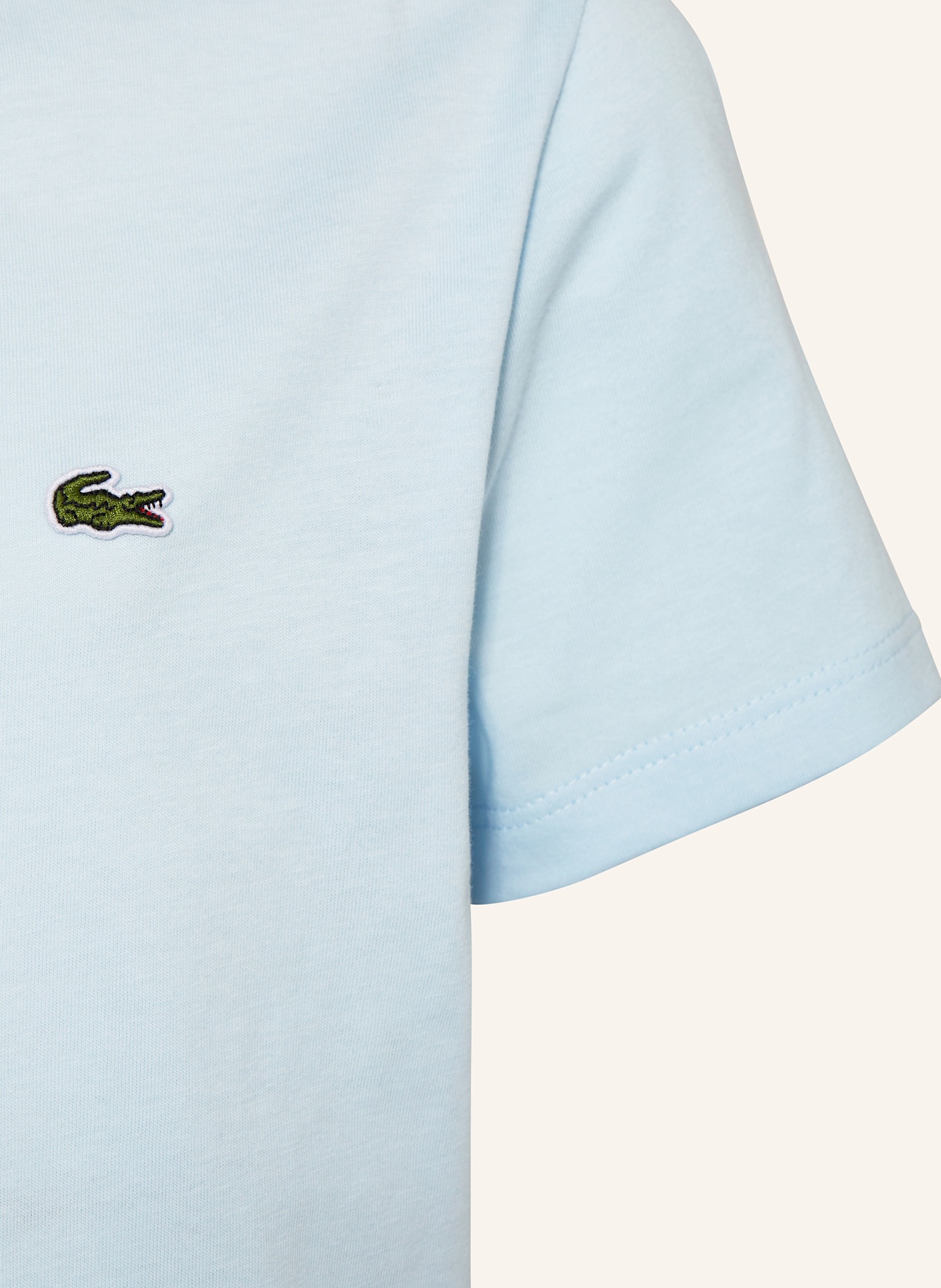 LACOSTE Tričko: TMAVĚ MODRÁ