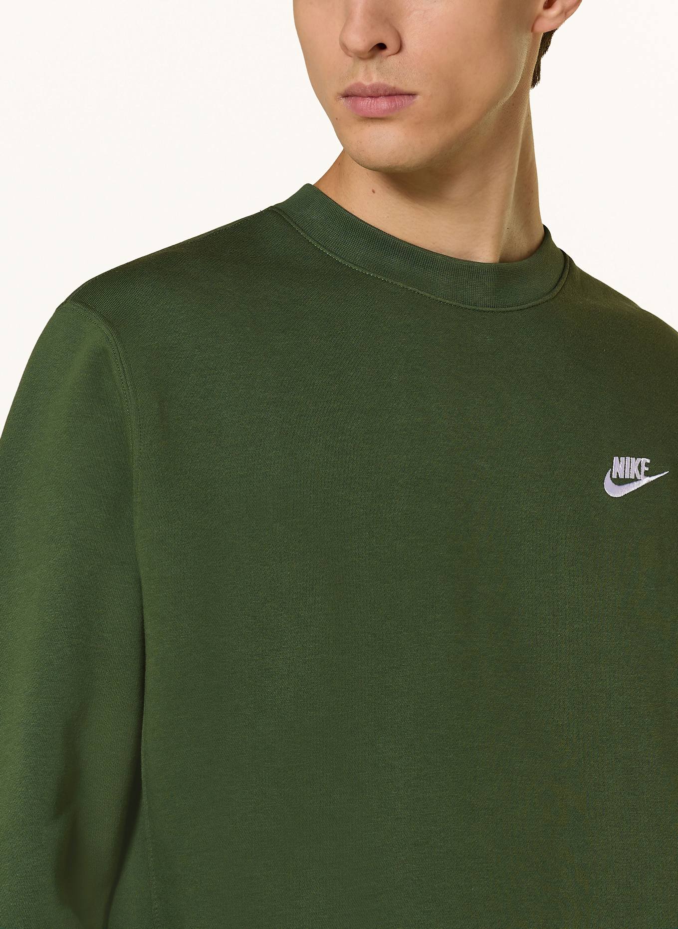 Nike Sweatshirt: DARK GREEN
