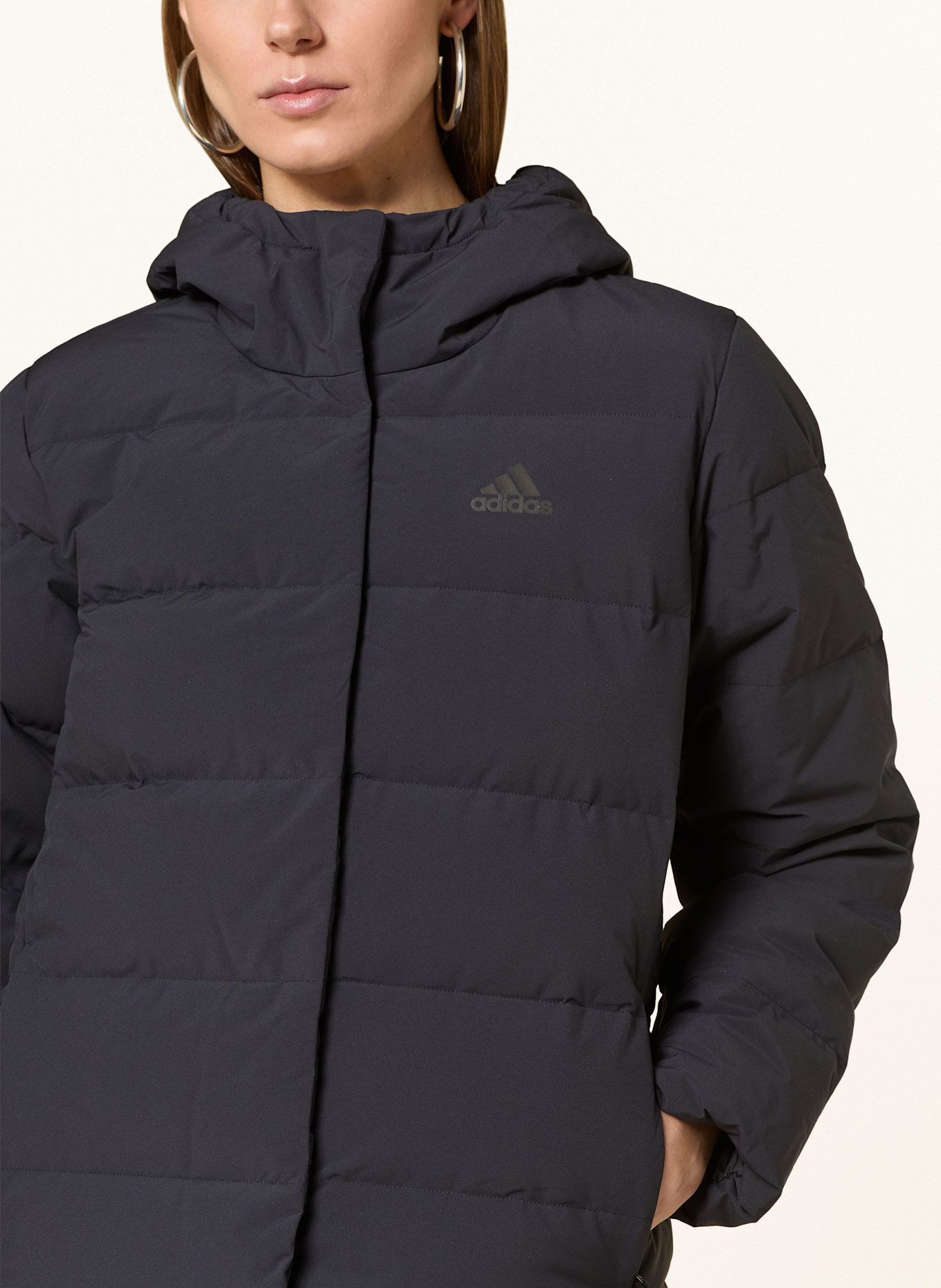 adidas Daunenjacke: SCHWARZ
