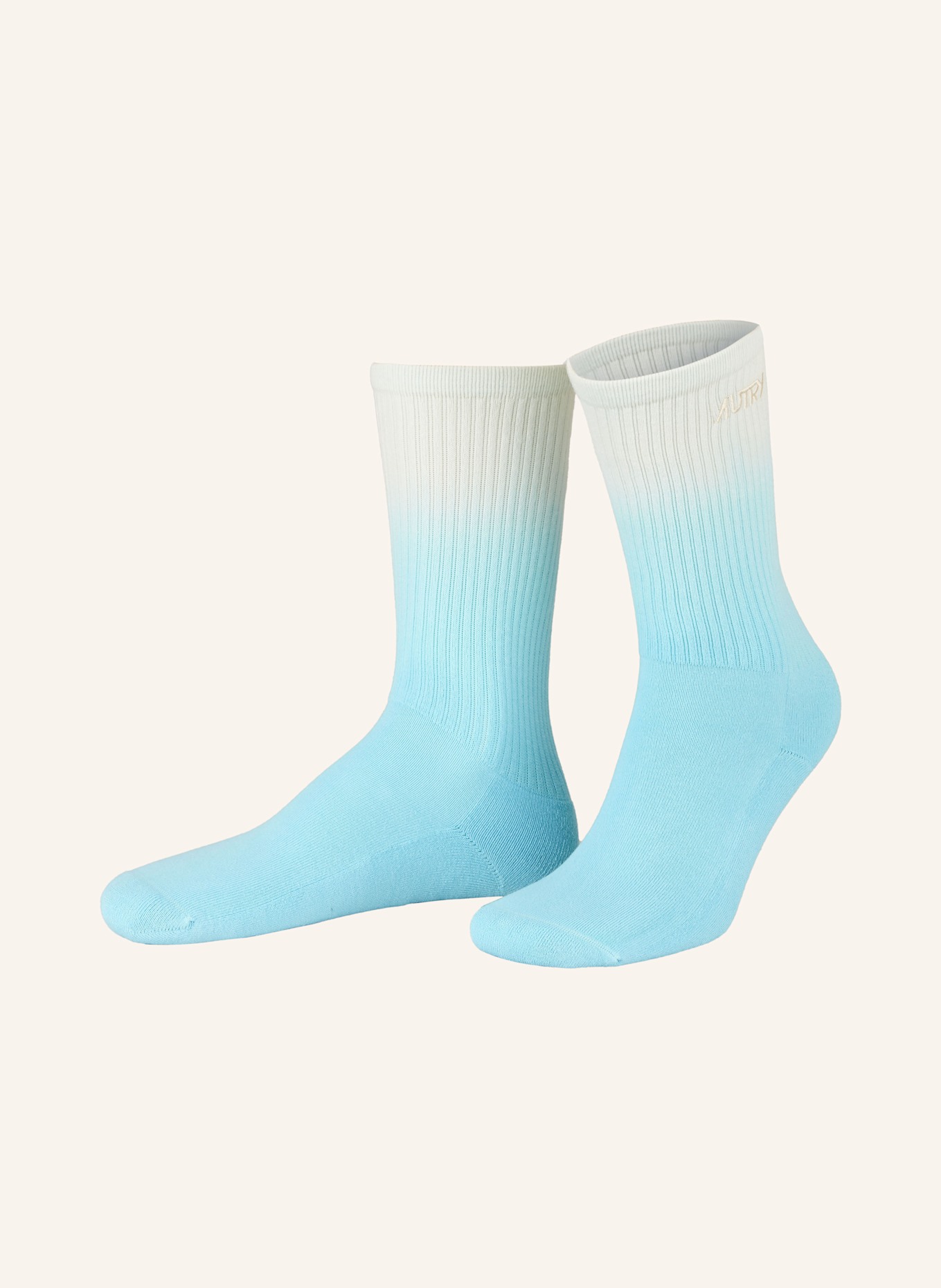 AUTRY Socken: BLAU / BEIGE