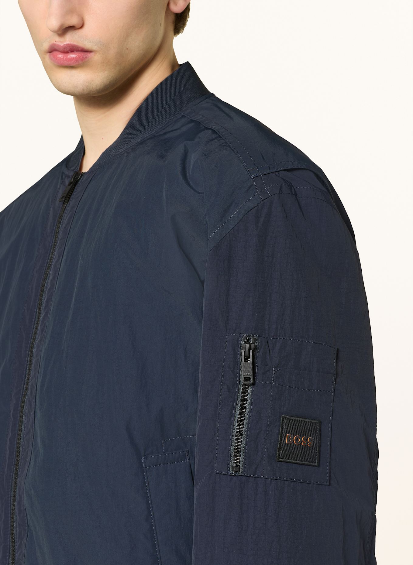 BOSS Blouson OLMEC: DUNKELBLAU