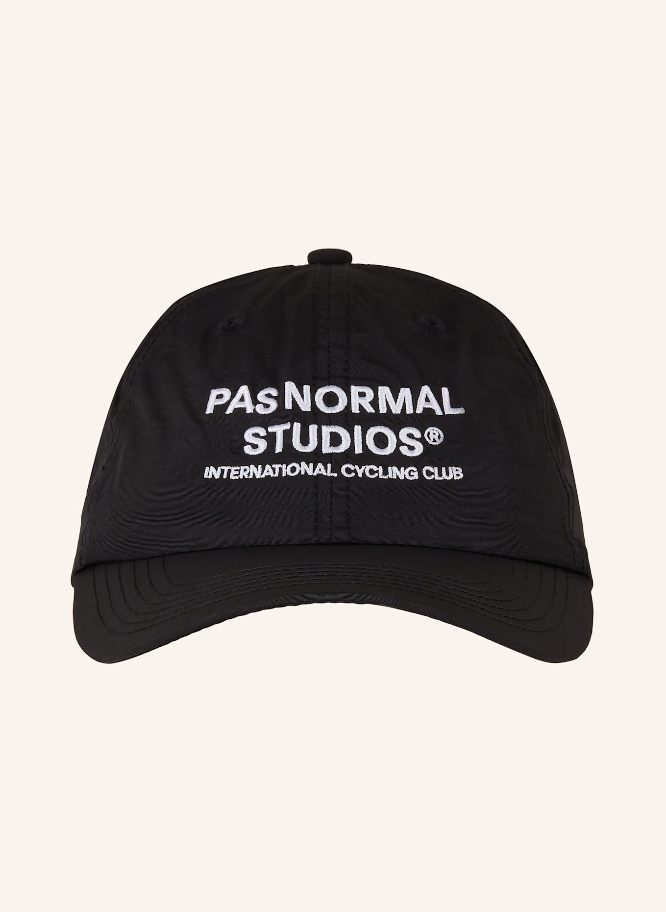 PAS NORMAL STUDIOS Czapka z daszkiem STUDIOS OFF-RACE: CZARNY