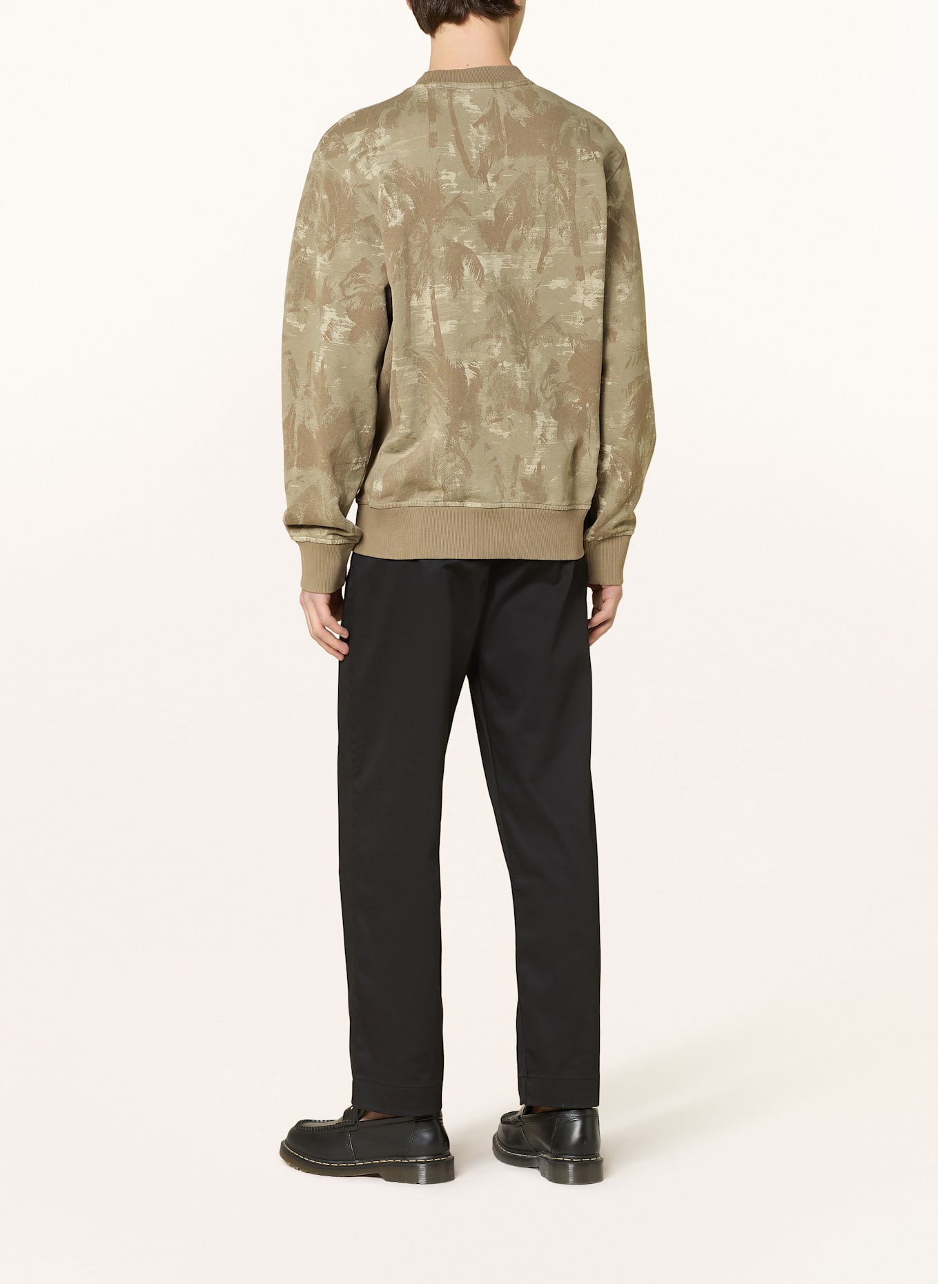 BOSS Sweatshirt WE_JUNGLE: BEIGE/ BRAUN/ KHAKI