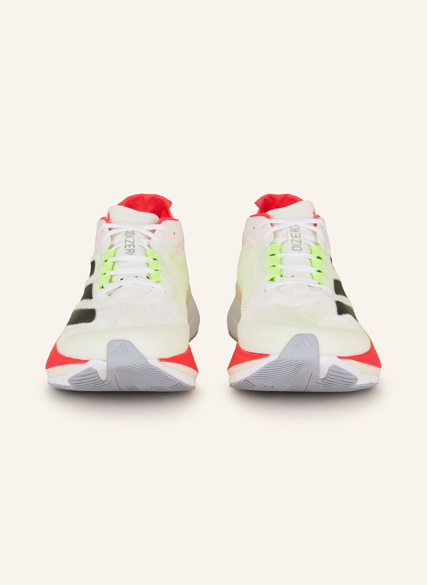 adidas Laufschuhe ADIZERO BOSTON 12: WEISS/ ROT