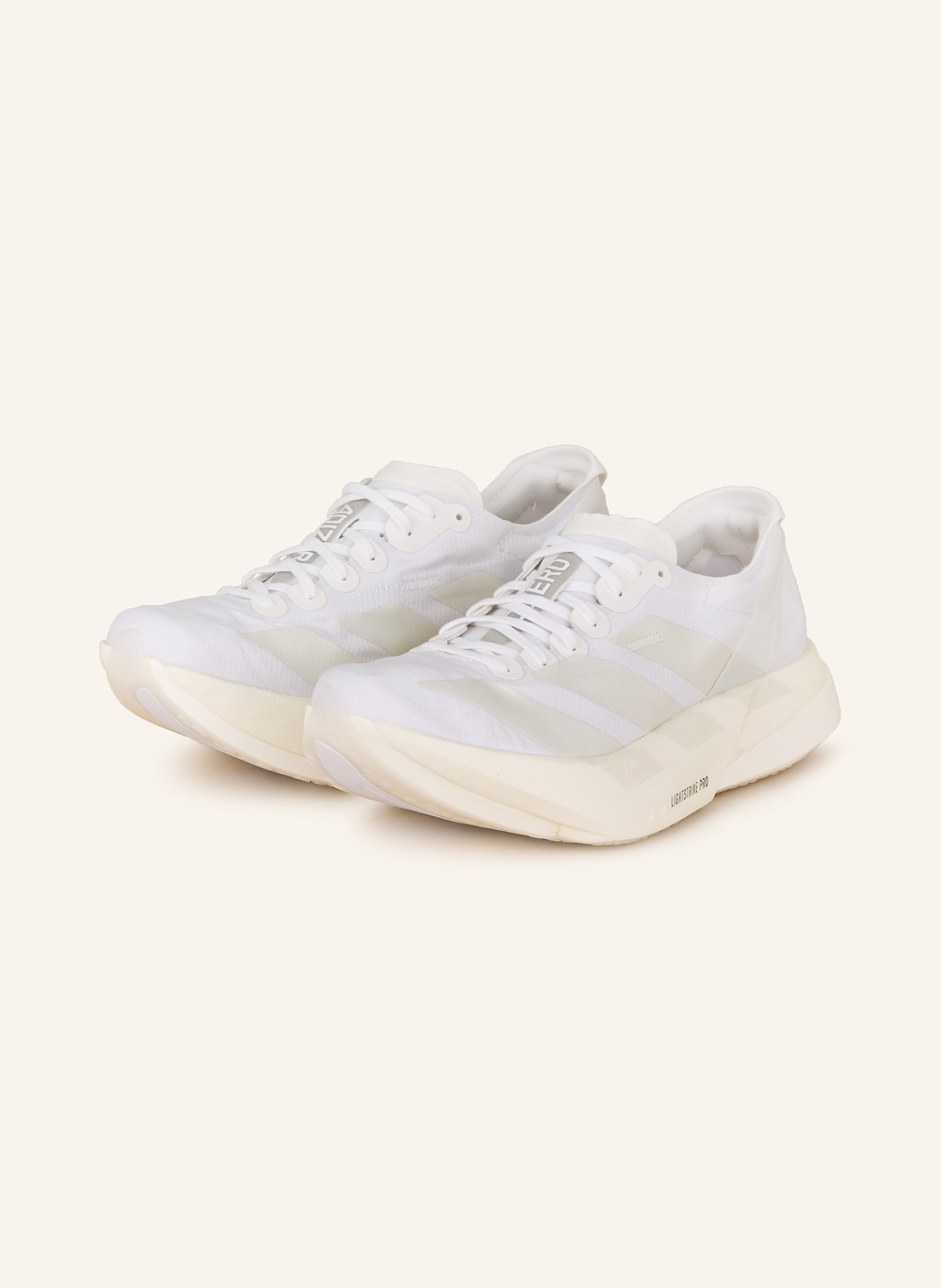 adidas Laufschuhe ADIZERO ADIOS PRO 4: WEISS