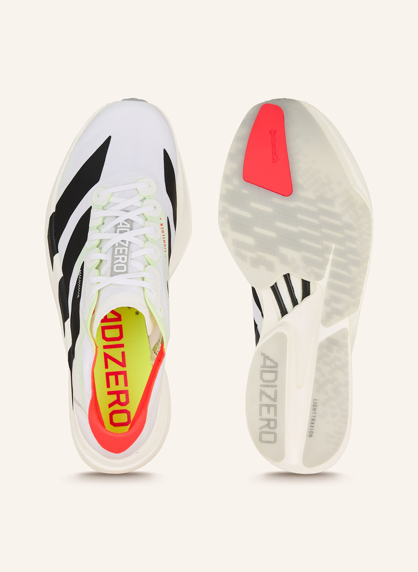 adidas ropas ADIZERO ADIOS PRO 4 running shoes: WHITE/ BLACK