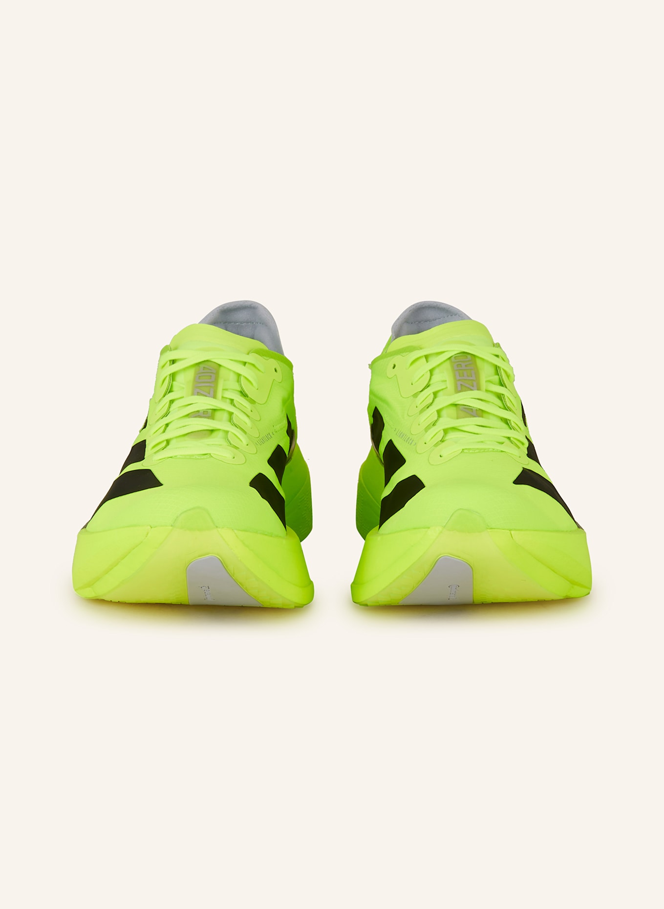 adidas Laufschuhe ADIZERO ADIOS PRO 4: NEONGRÜN/ SCHWARZ