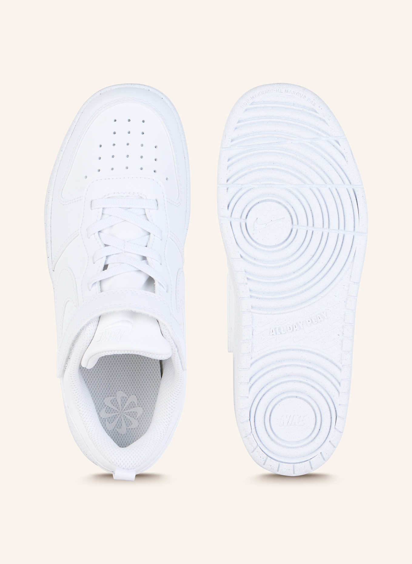 Nike COURT BOROUGH LOW RECRAFT sneaker: WHITE