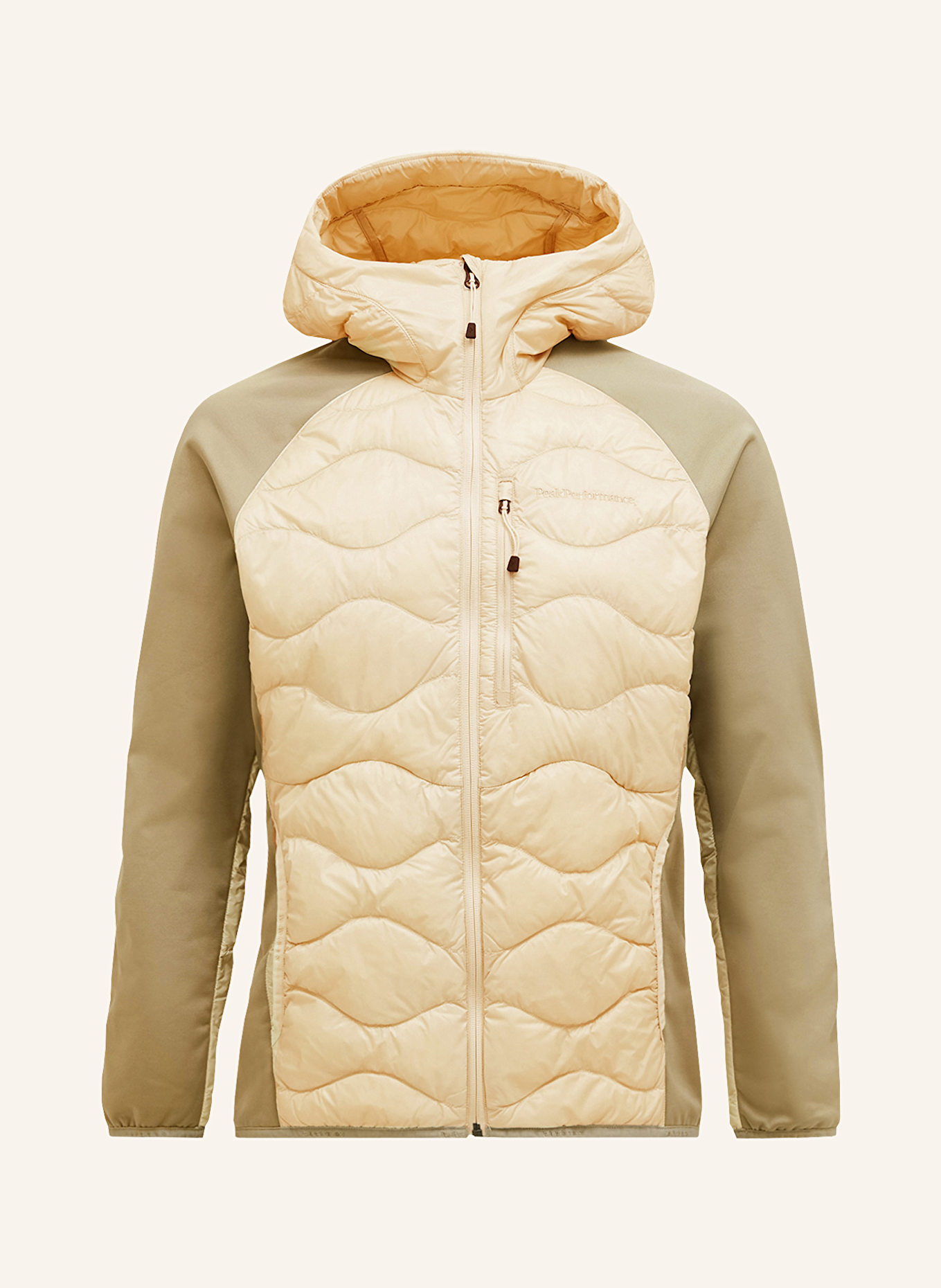 Peak Performance Hybrid-Daunenjacke HELIUM: BEIGE / CREME