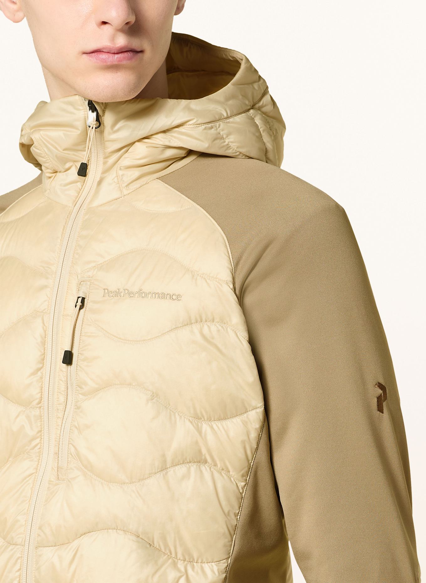 Peak Performance Hybrid-Daunenjacke HELIUM: BEIGE / CREME