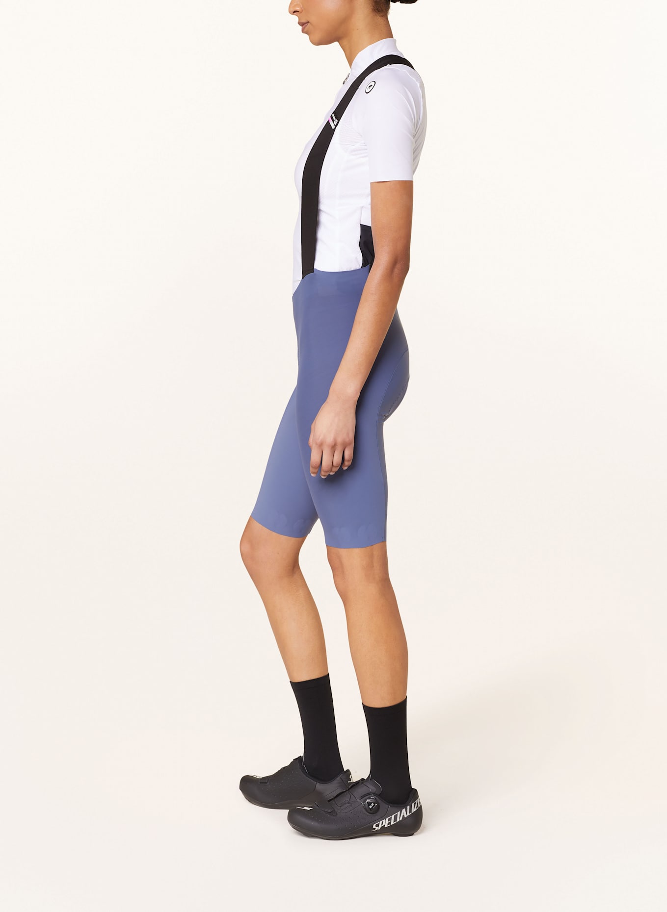 ASSOS Radhose DYORA R S11 mit Trägern und gepolstertem Einsatz: DUNKELBLAU