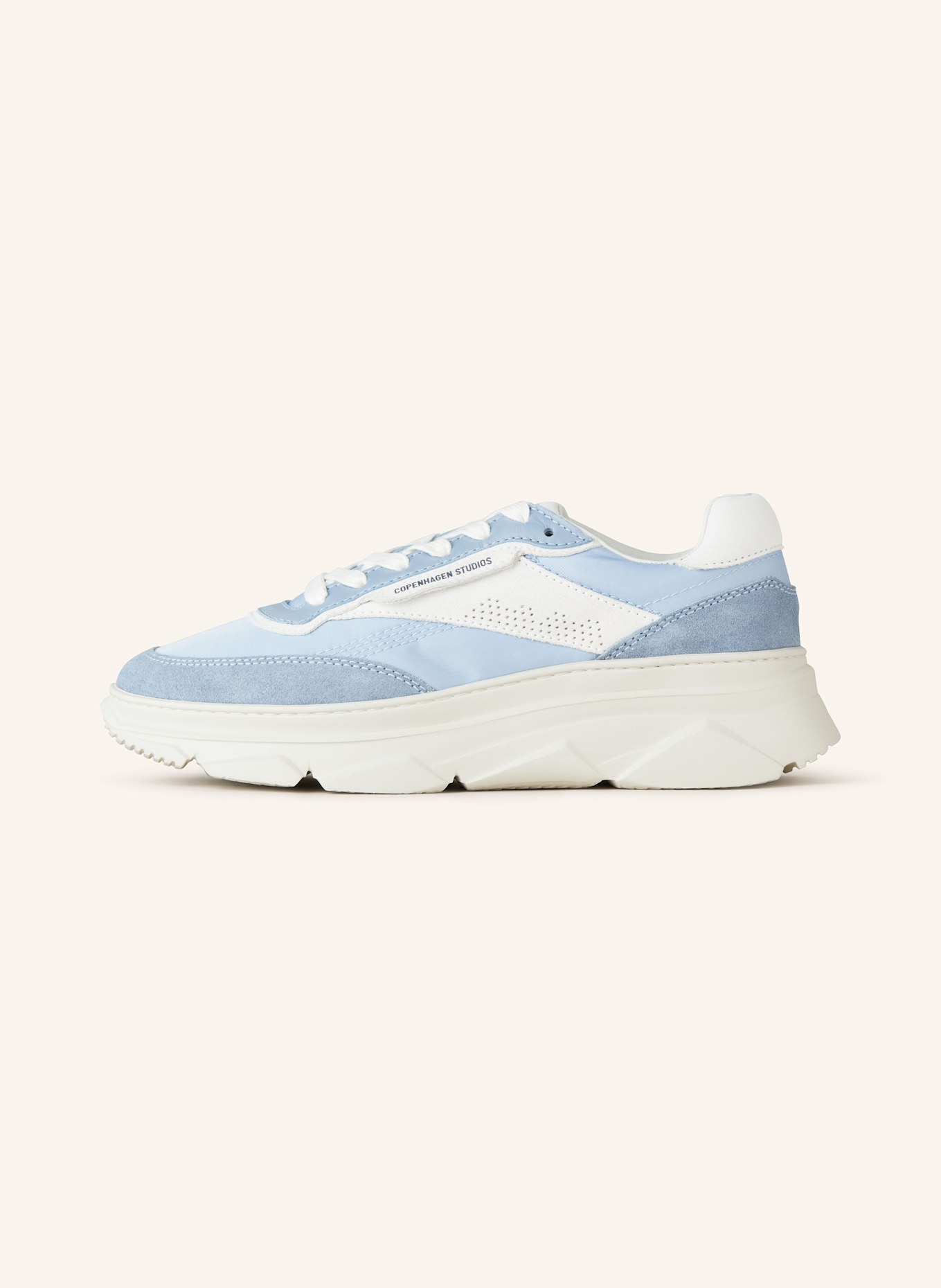 COPENHAGEN Sneaker CPH56: HELLBLAU/ HELLGRAU