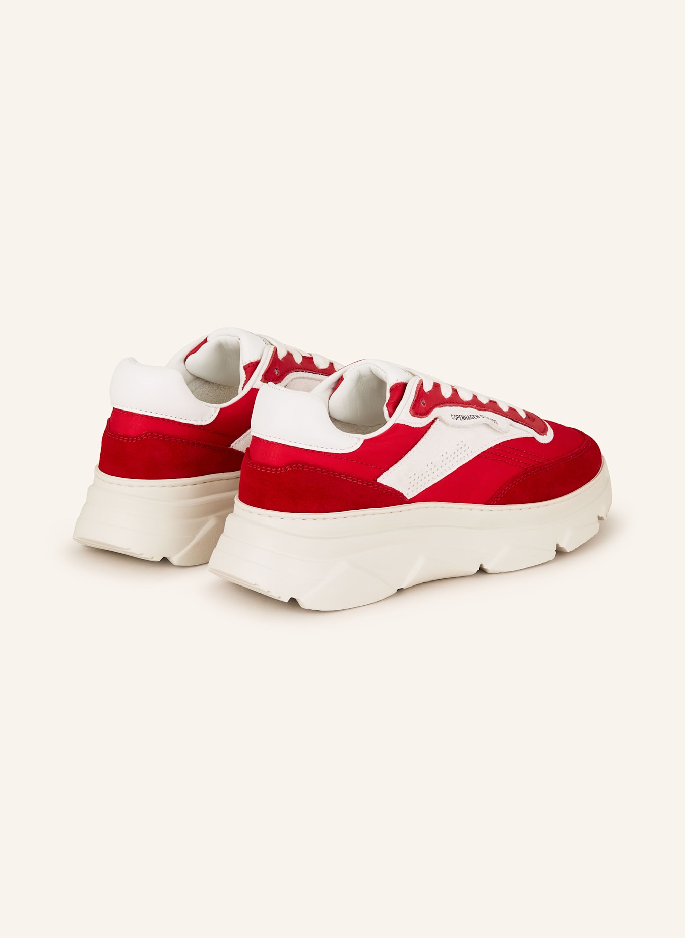 COPENHAGEN Sneaker CPH56: ROT/ WEISS