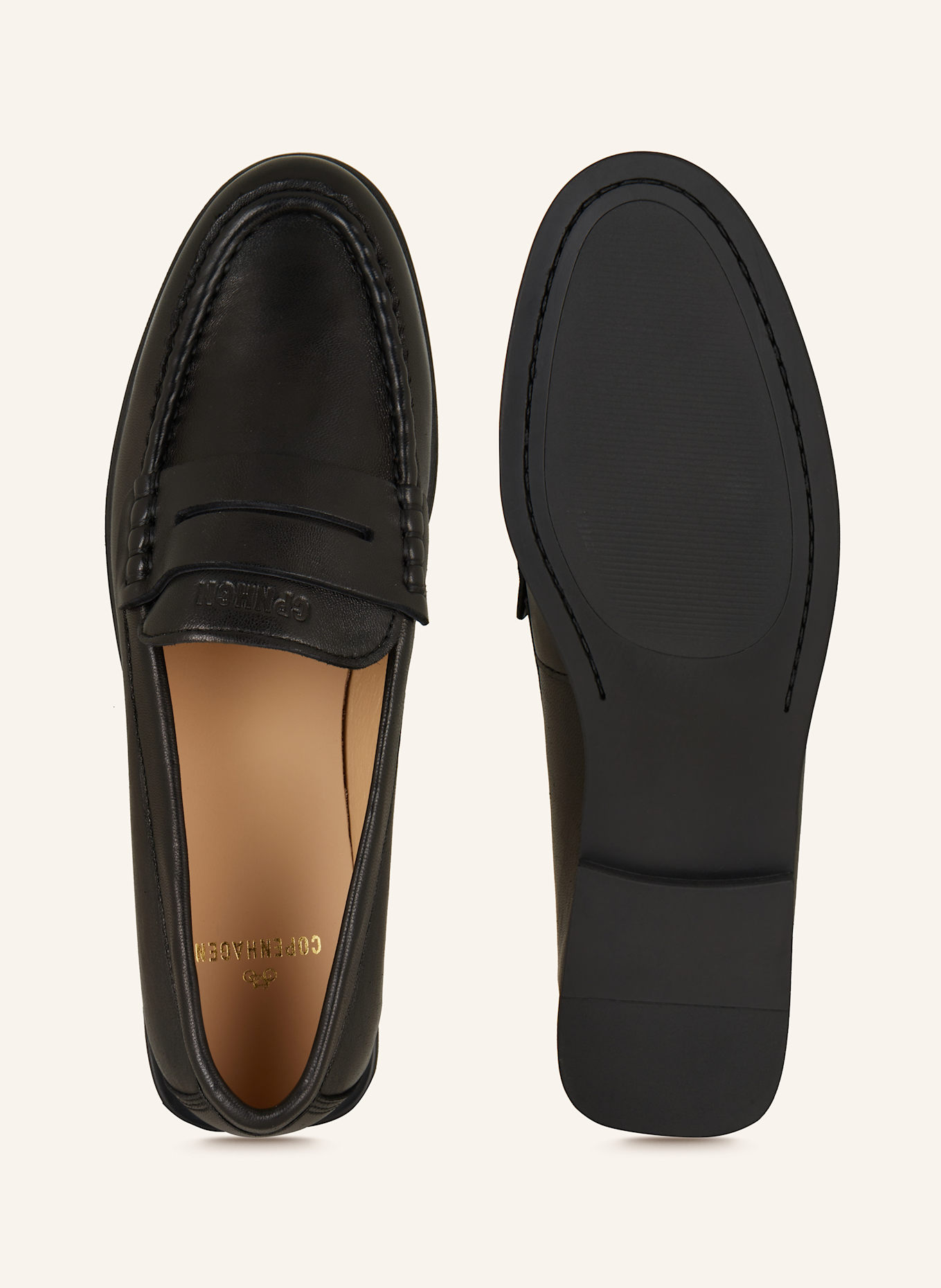 COPENHAGEN Penny-Loafer CPH419, Farbe: SCHWARZ (Bild 5)