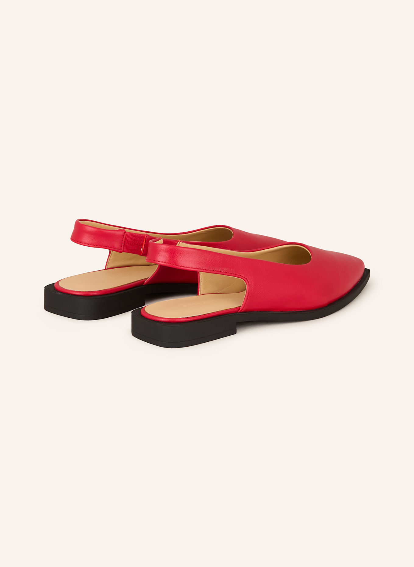 COPENHAGEN Slingback ballerinas CPH416: RED
