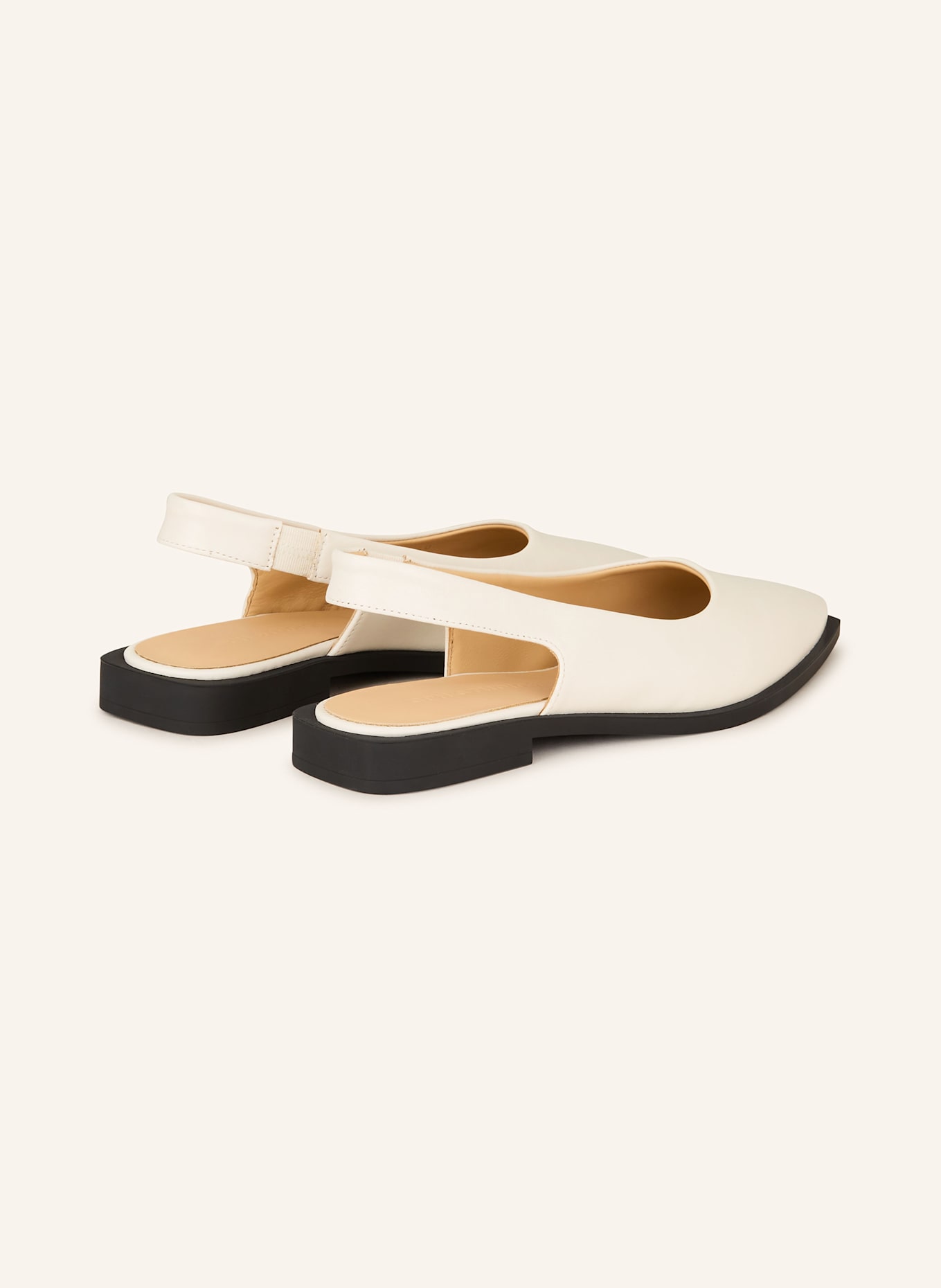 COPENHAGEN Slingback ballerinas CPH416: CREAM