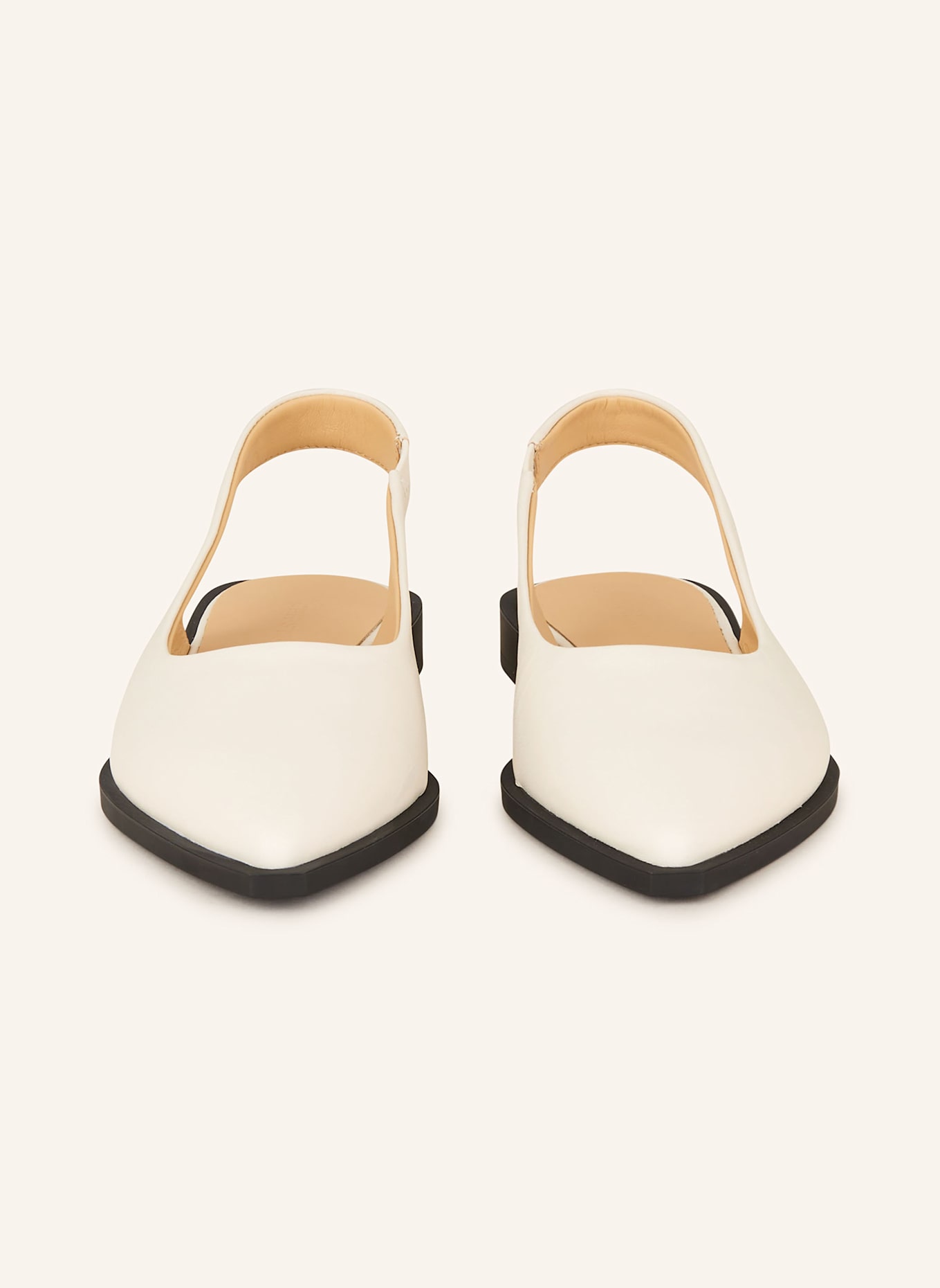 COPENHAGEN Slingback ballerinas CPH416: CREAM