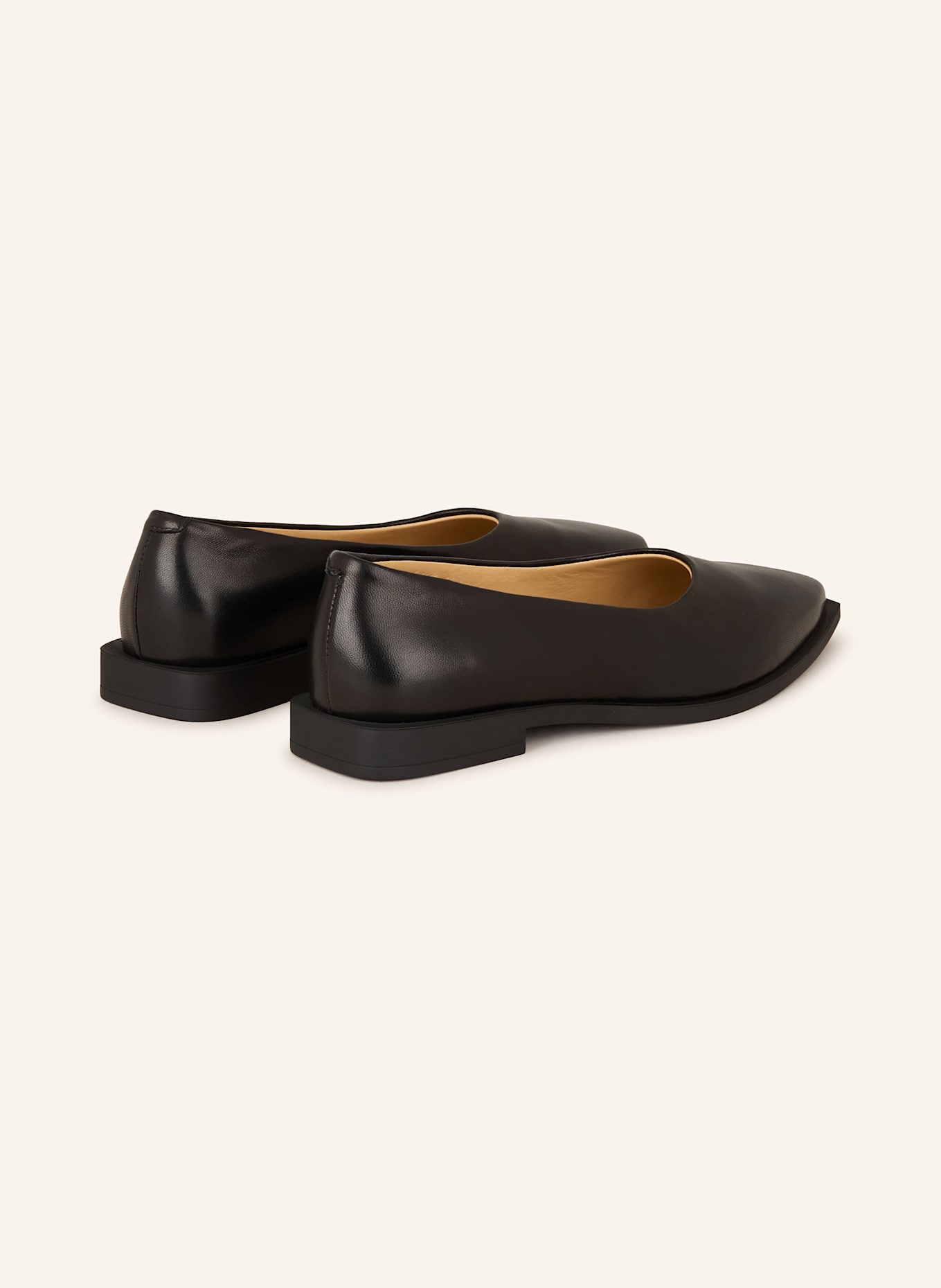 COPENHAGEN Ballet flats CPH415: BLACK