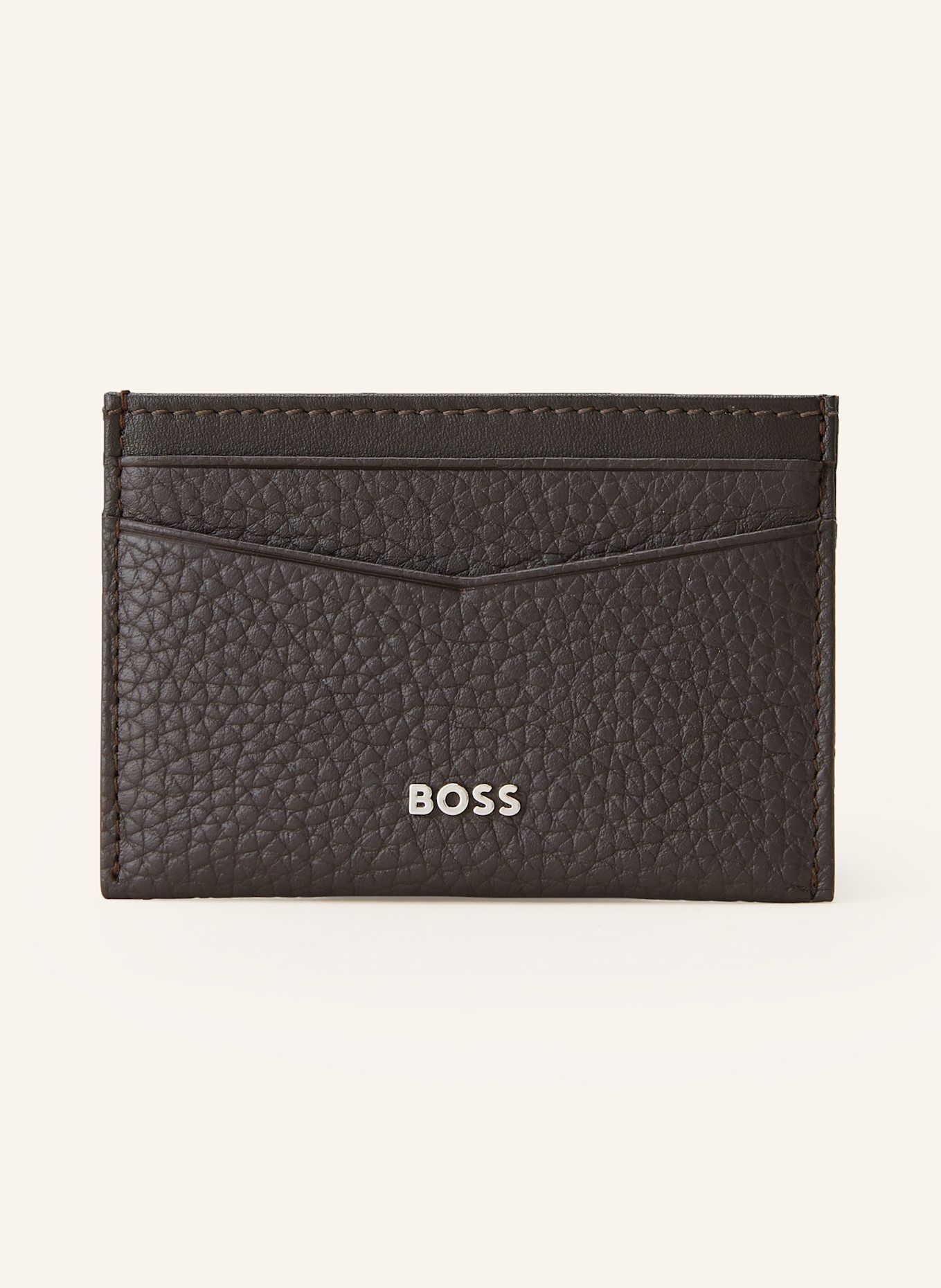 BOSS Kartenetui NEW CROSSTOWN: DUNKELBRAUN