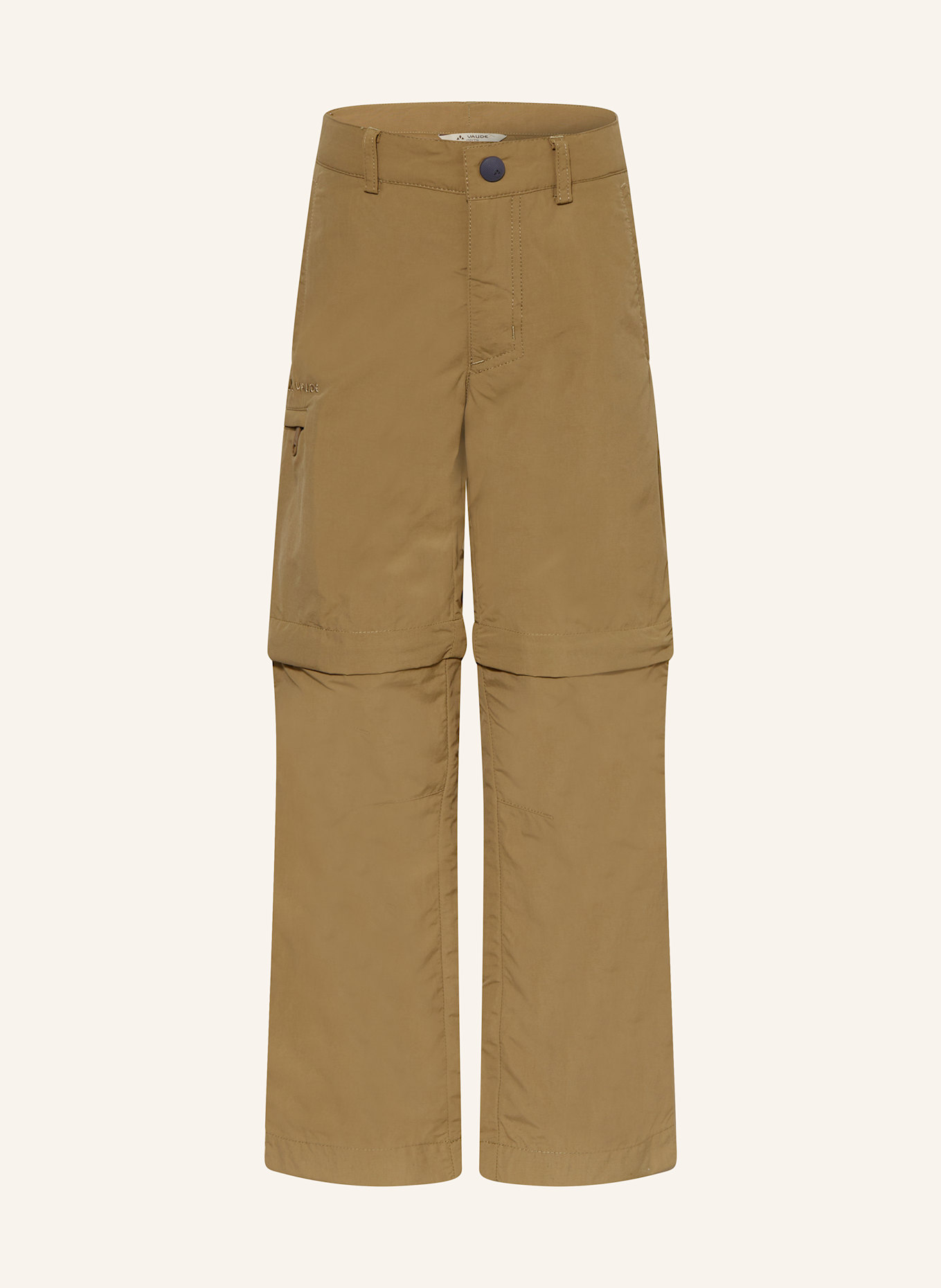 VAUDE Zipp-off-Hose DETECTIVE ANTIMOS: HELLBRAUN