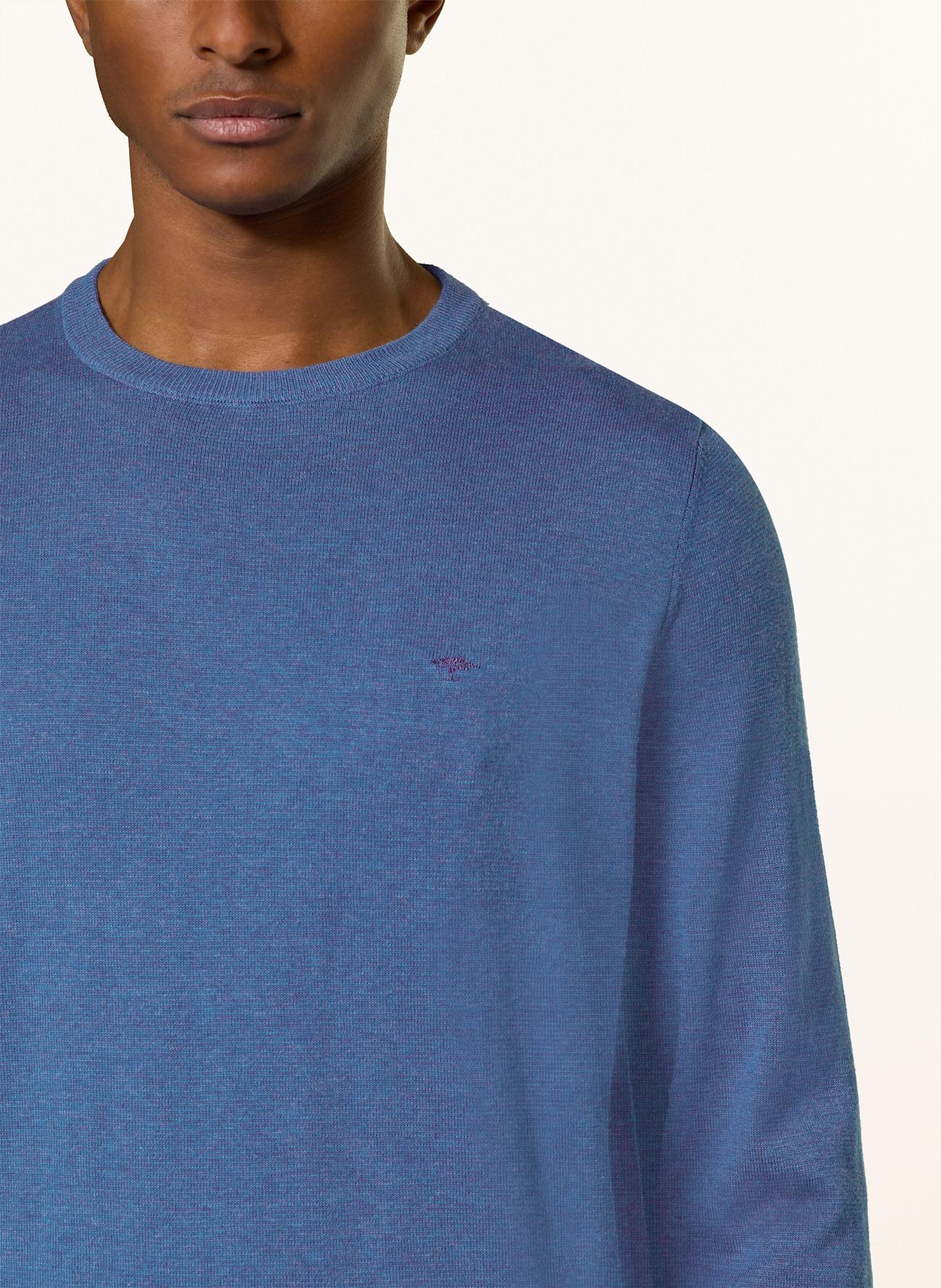 FYNCH-HATTON Pullover: BLAU