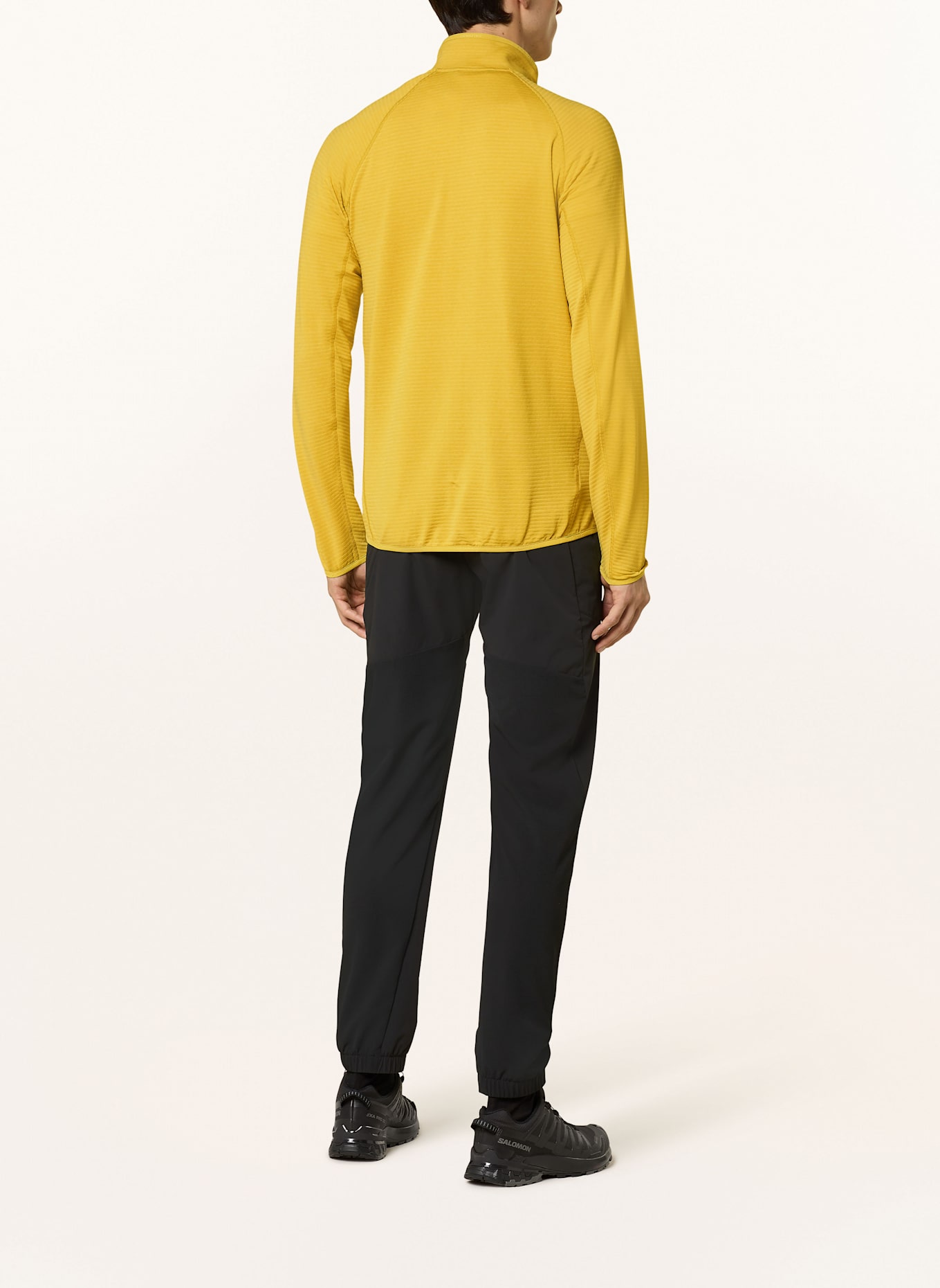 SALOMON Midlayer-Jacke ESSENTIAL LIGHTWARM: GELB