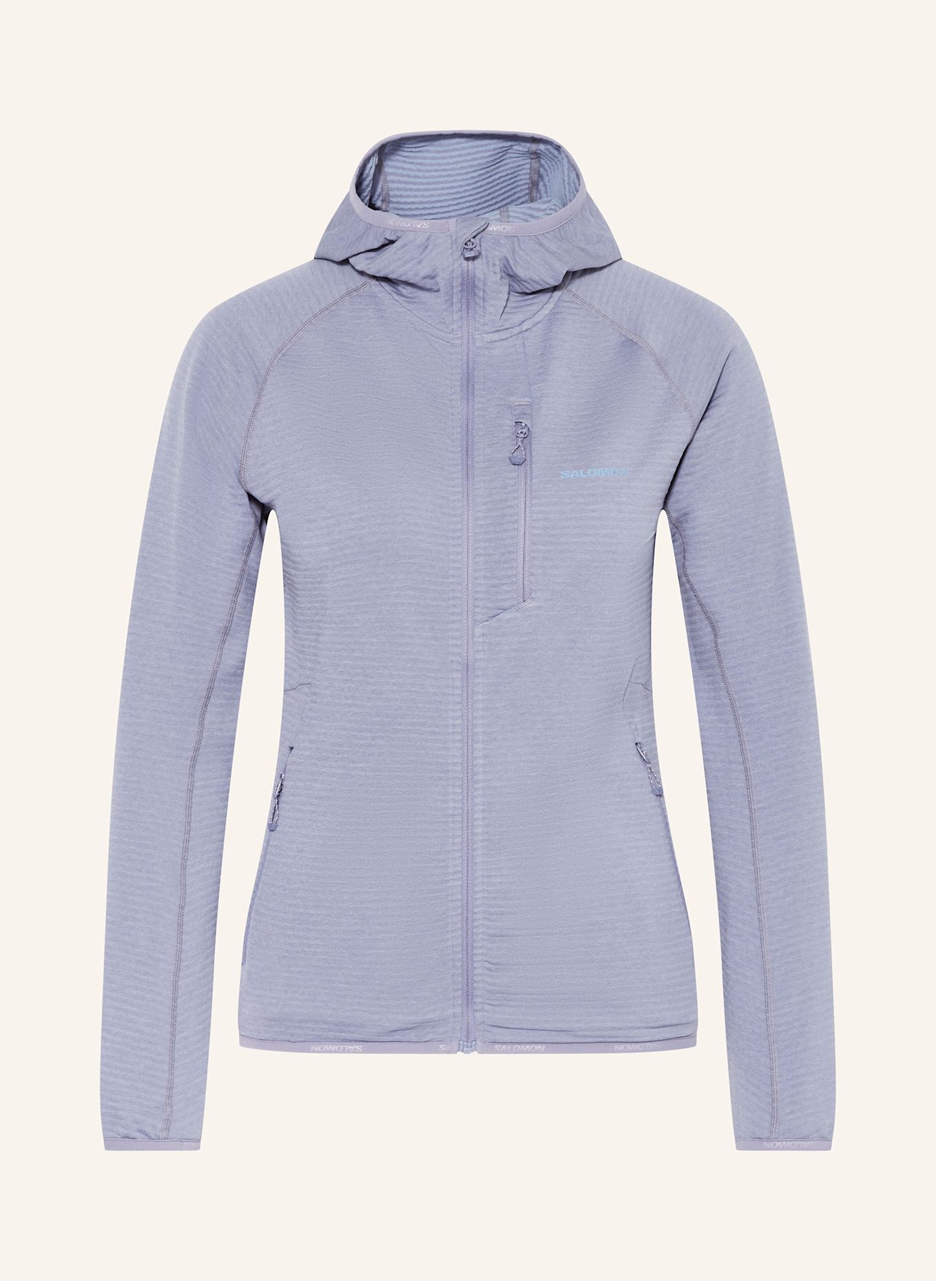 SALOMON Midlayer-Jacke ESSENTIAL LIGHTWARM: HELLLILA