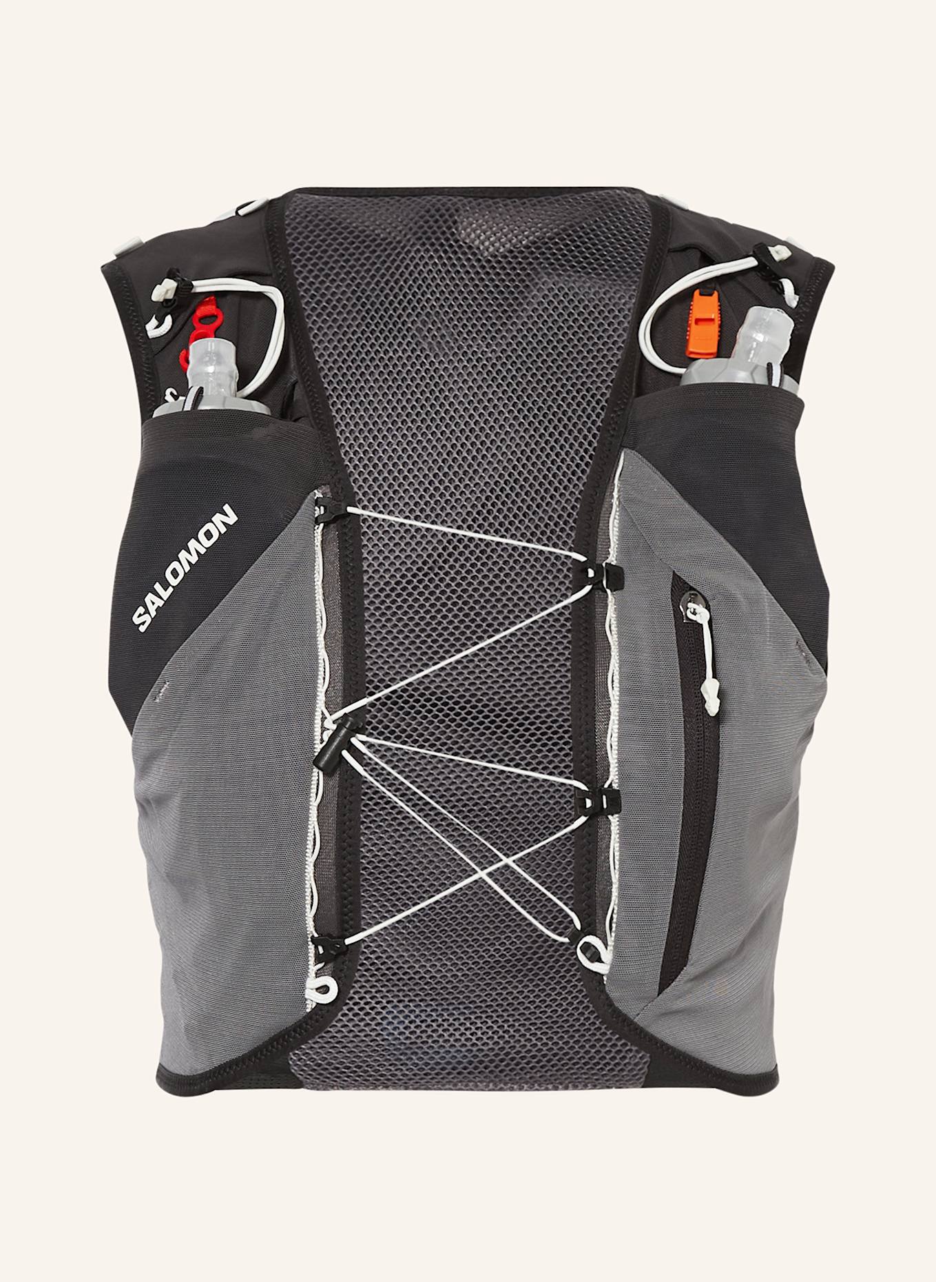 SALOMON Laufweste ADV SKIN 5: GRAU/ DUNKELGRAU