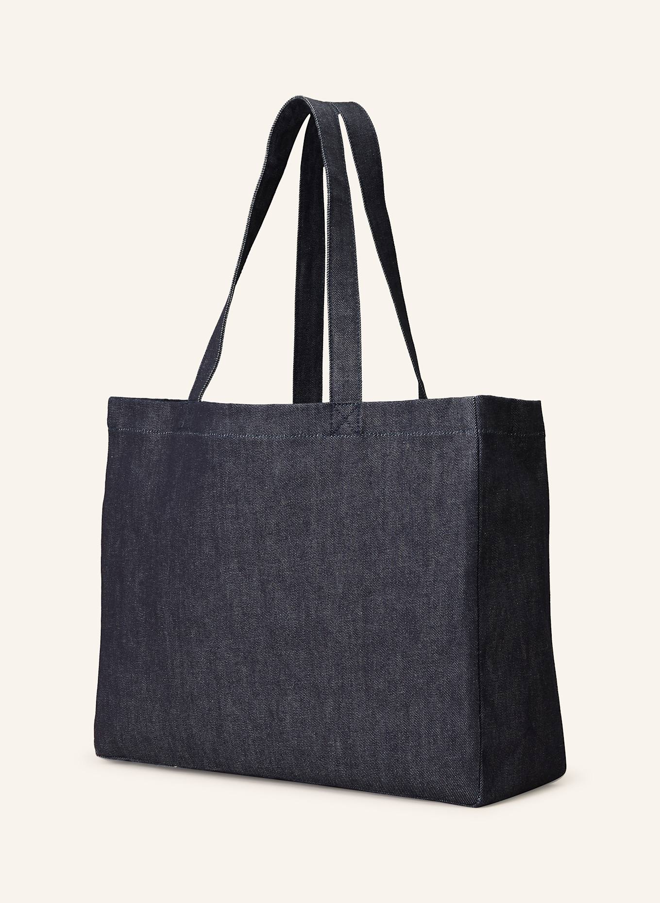 A.P.C. Shopper in Jeansoptik: DUNKELBLAU