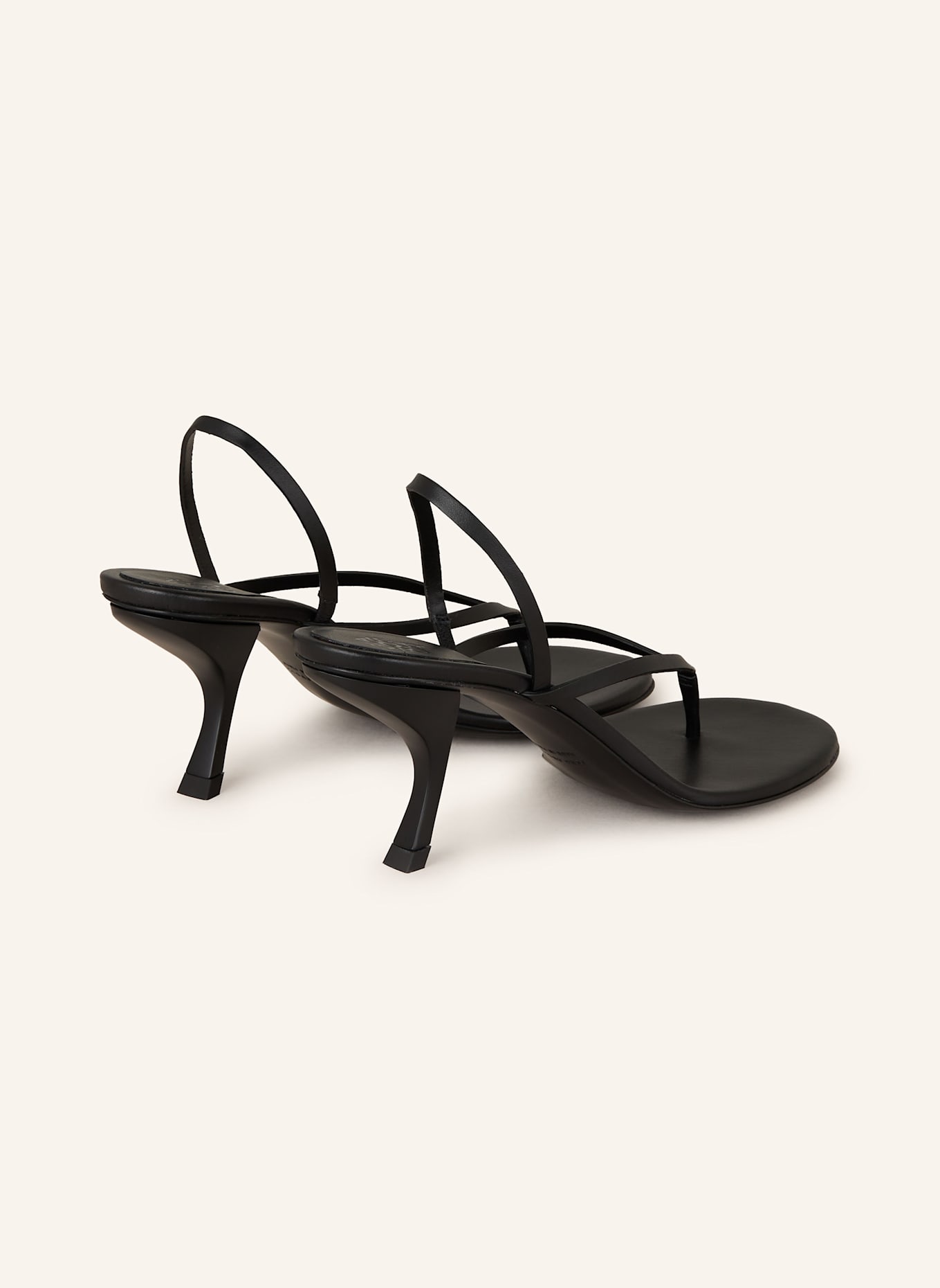 GIA BORGHINI Sandals AURORA: BLACK
