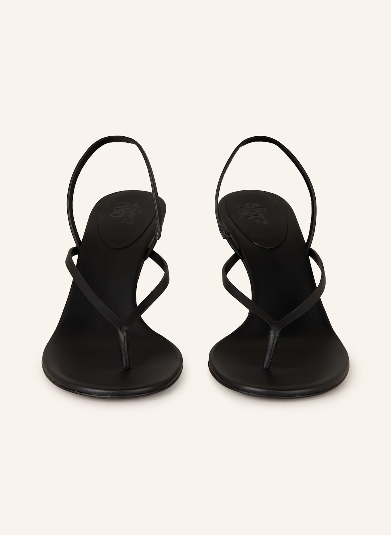 GIA BORGHINI Sandals AURORA: BLACK