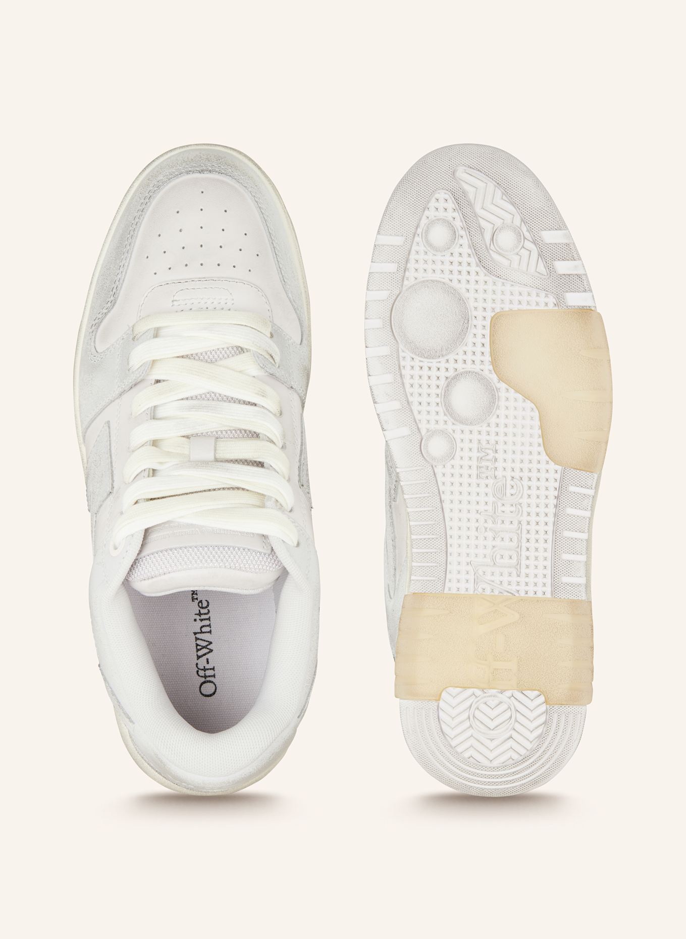 Off-White Sneaker OUT OF OFFICE: HELLGRAU