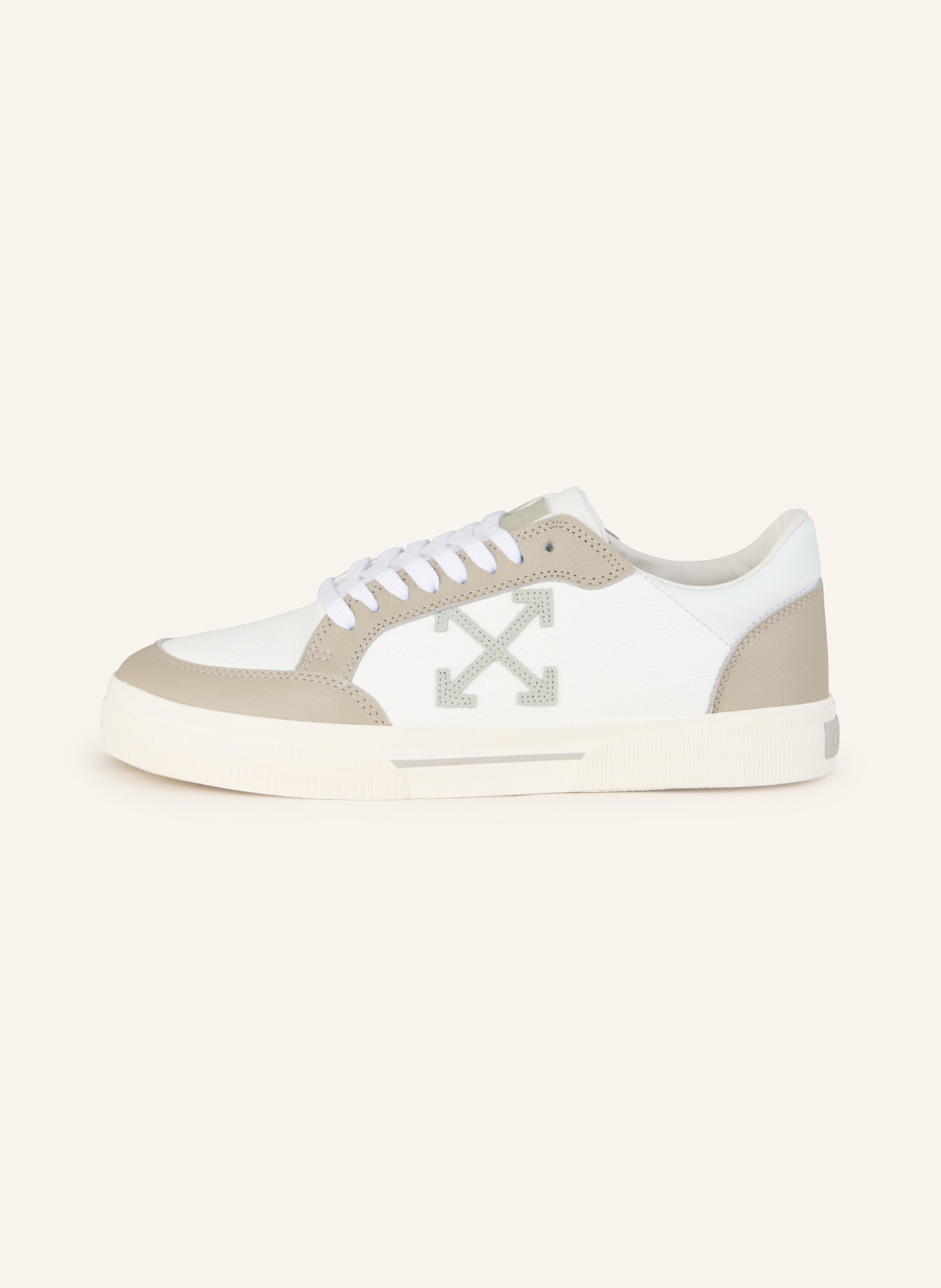 Off-White Sneakers NEW LOW VULCANIZED: WHITE / LIGHT GRAY