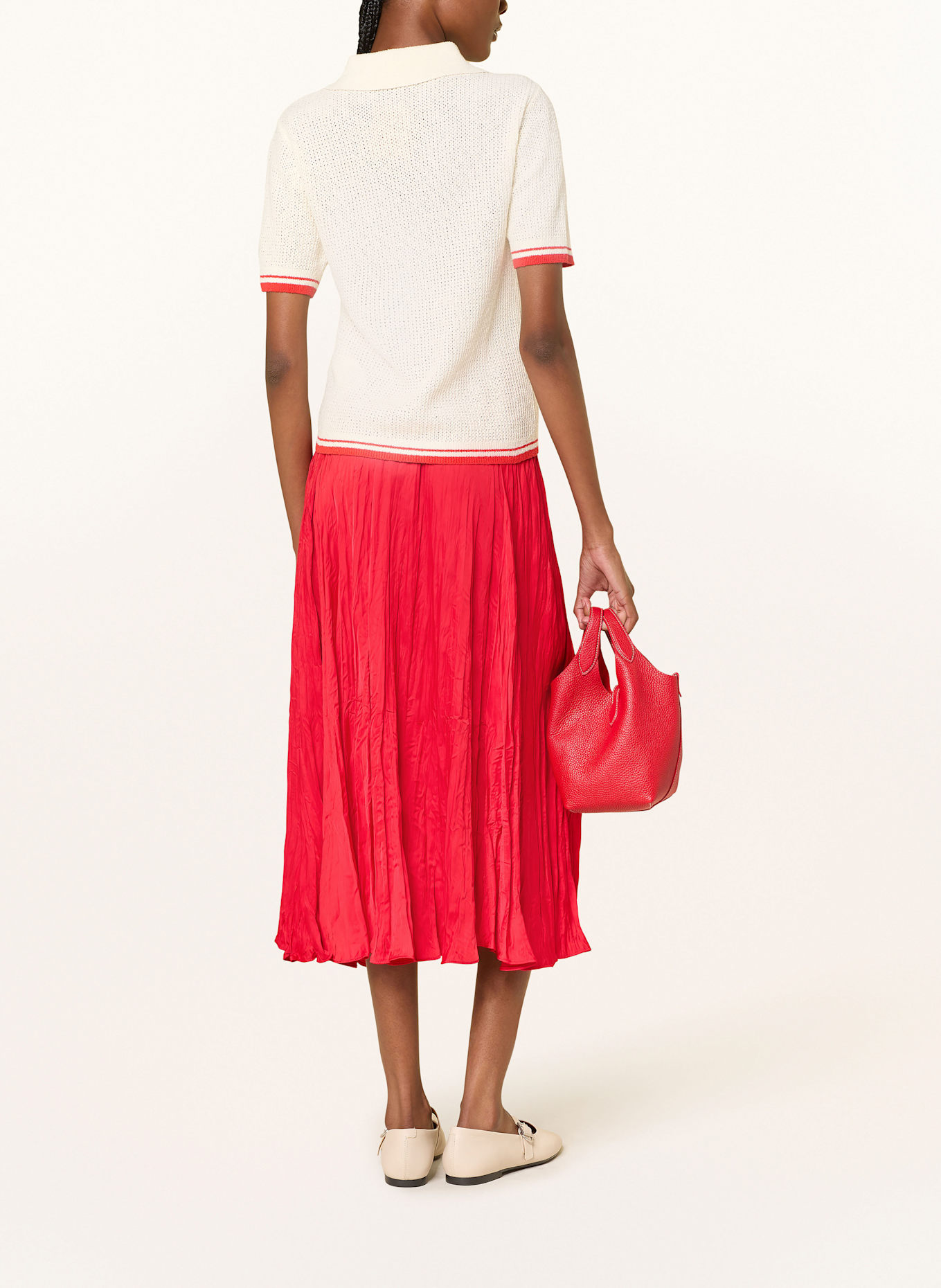 POLO RALPH LAUREN Satinrock: ROT