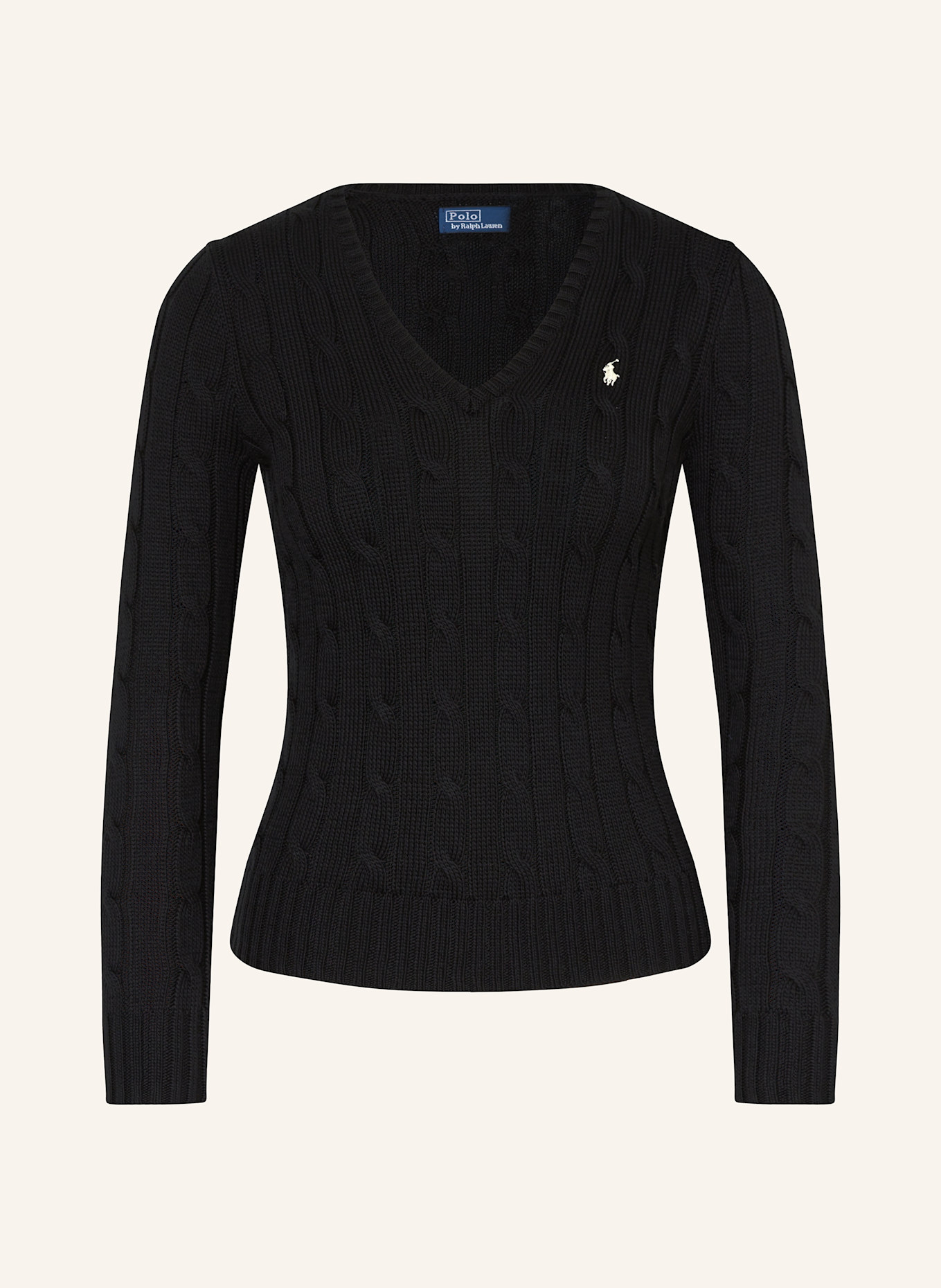 POLO RALPH LAUREN Pullover: SCHWARZ