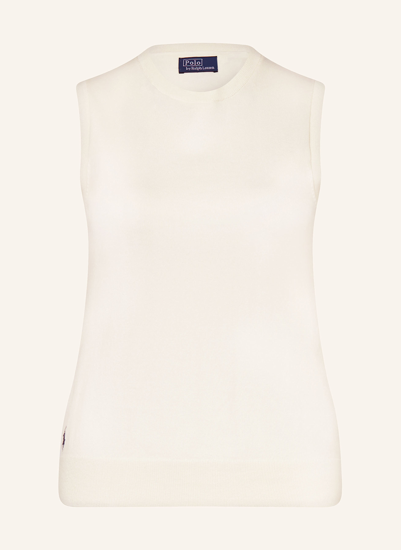 POLO RALPH LAUREN Pullunder: CREME