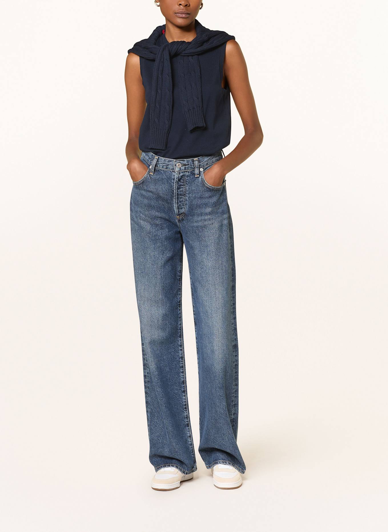 POLO RALPH LAUREN Pullunder: DUNKELBLAU