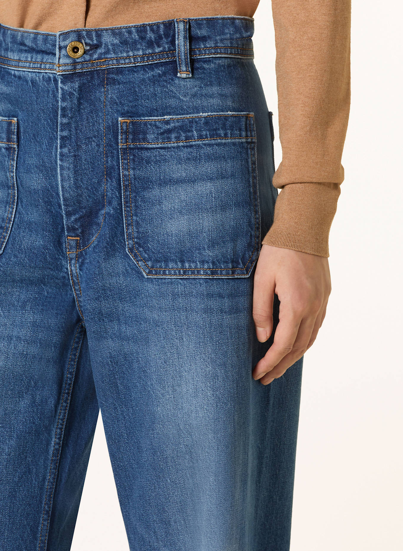 polo Zip RALPH LAUREN Flared jeans: 001 CANDAZE WASH