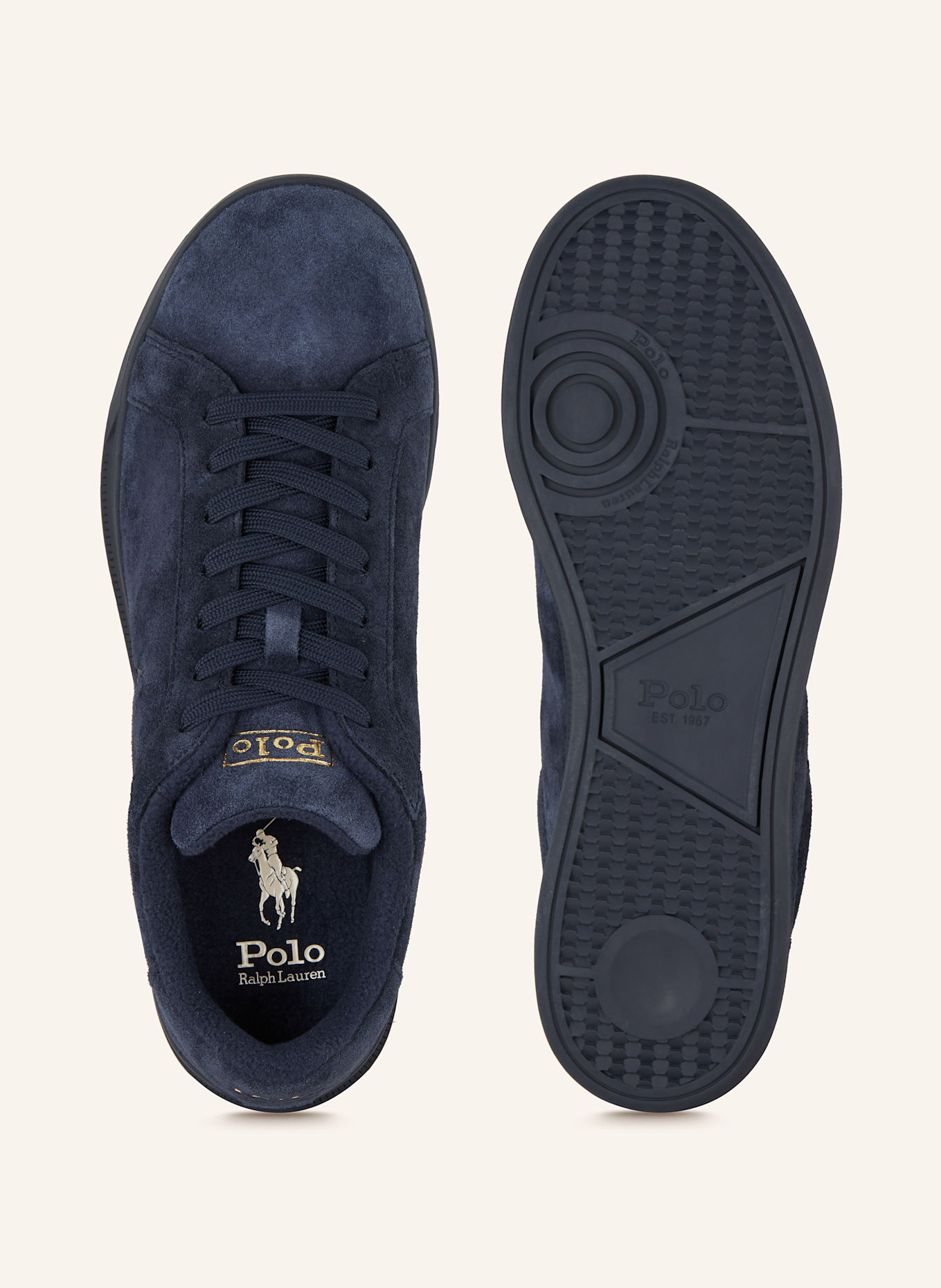 POLO RALPH LAUREN Sneaker in dunkelblau