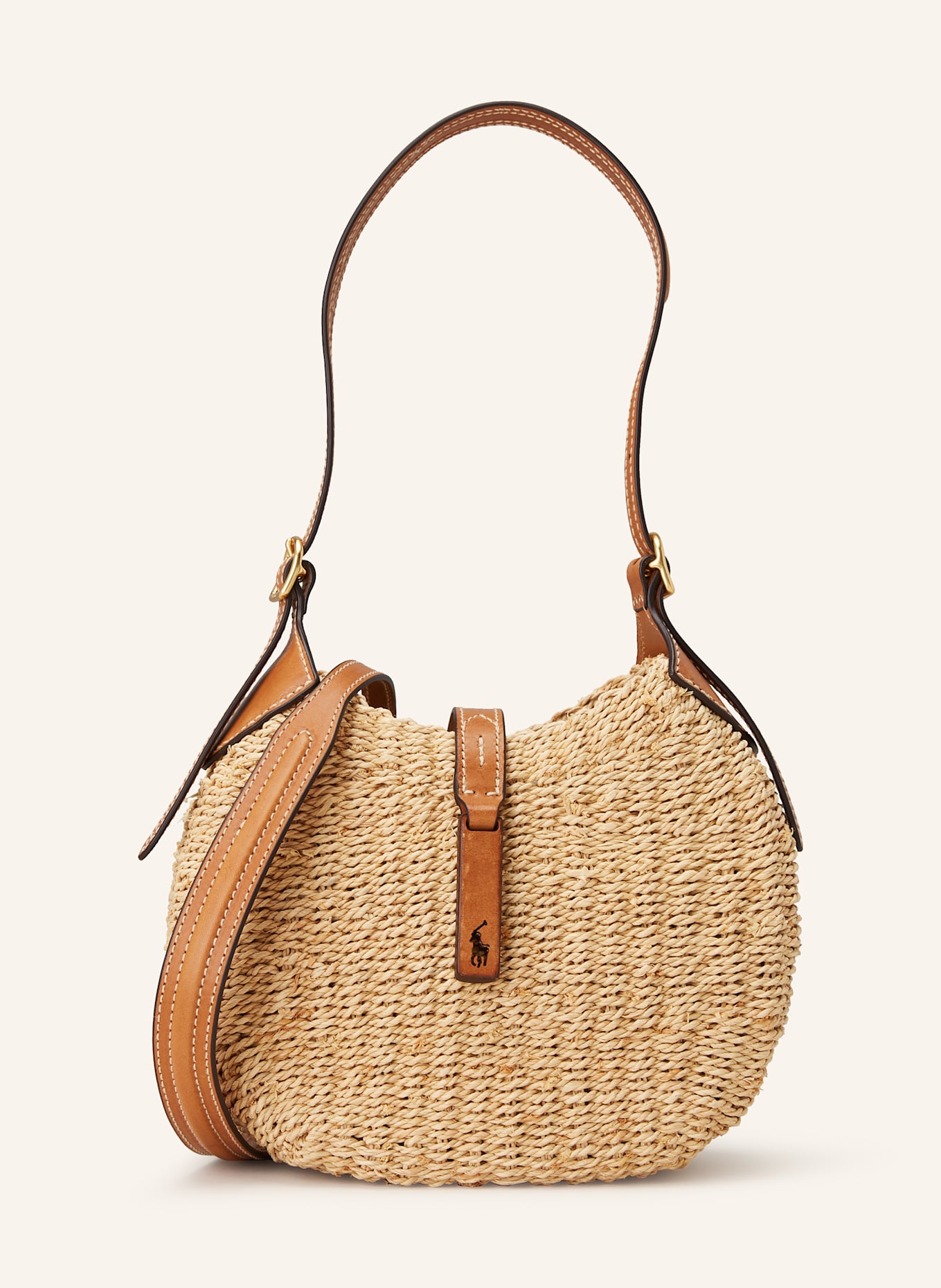 Selected Homme Strikket polo i gyldenbrun Чорні бюстгальтери marc o polo: Вінтажна сумка marco polo