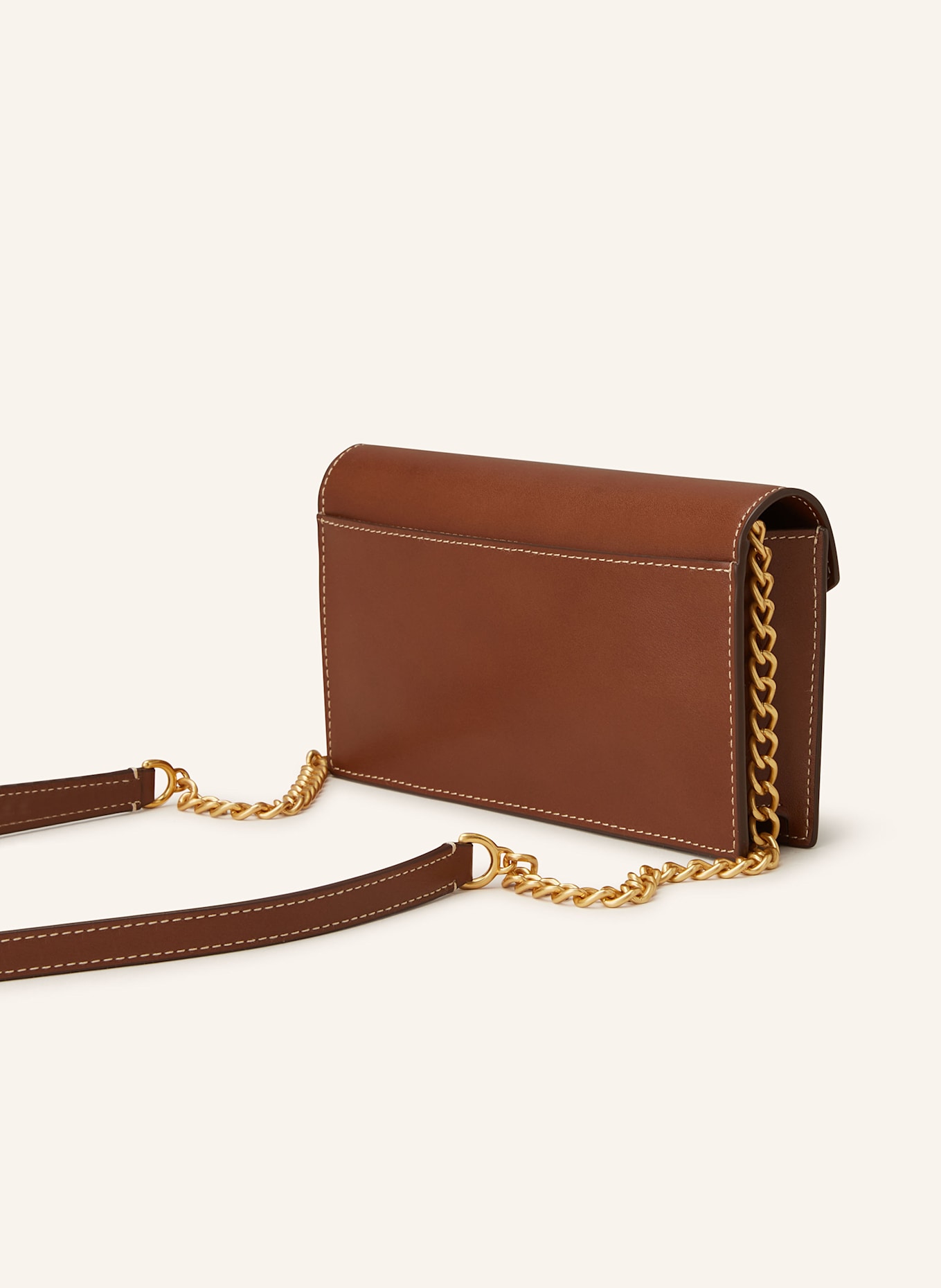 POLO RALPH LAUREN Clutch: BROWN