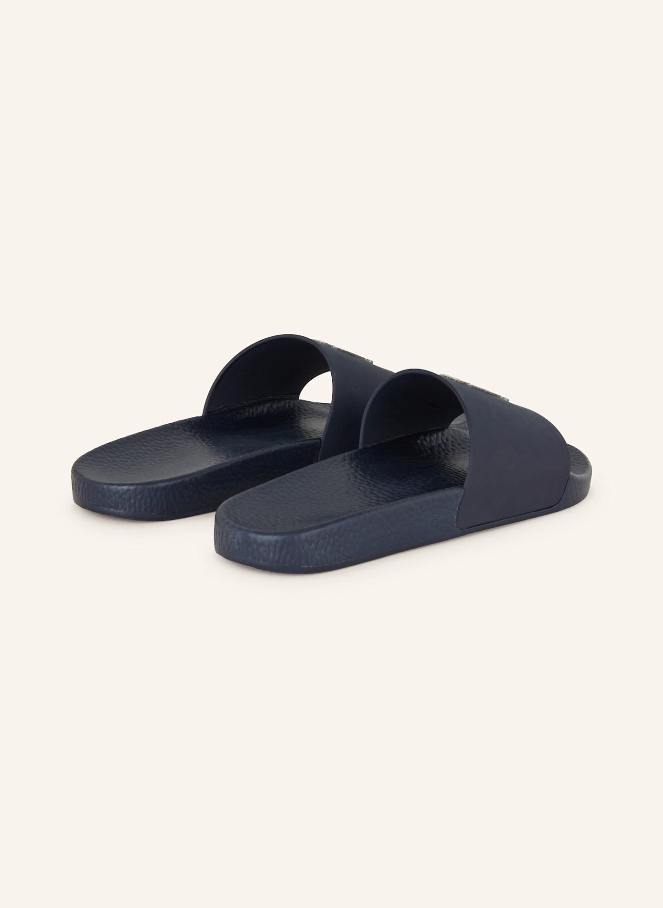 POLO RALPH LAUREN Slides: DARK BLUE