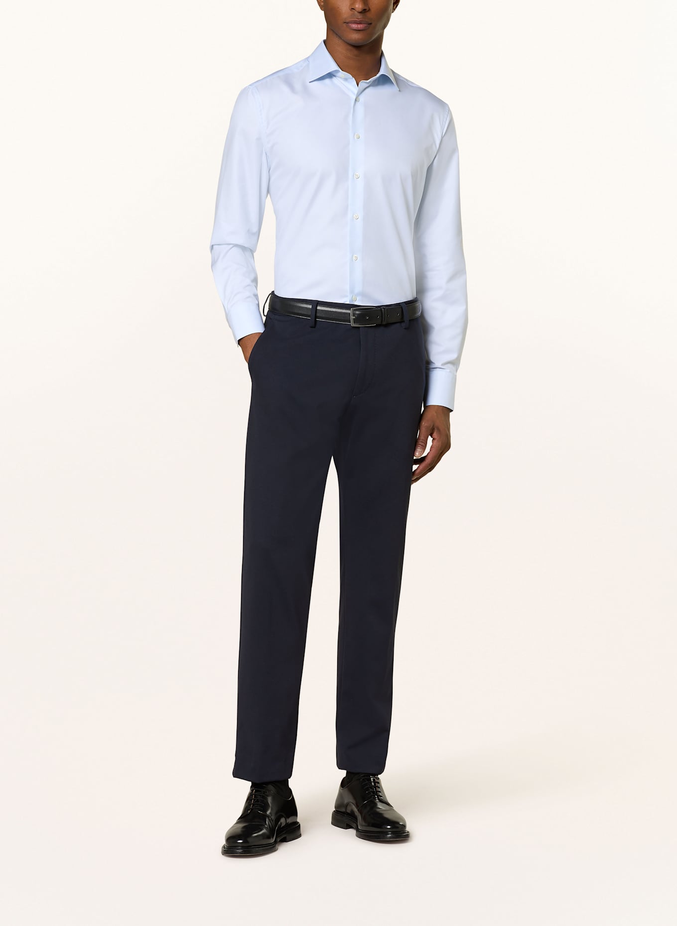 Stenströms Hemd Regular Fit: HELLBLAU