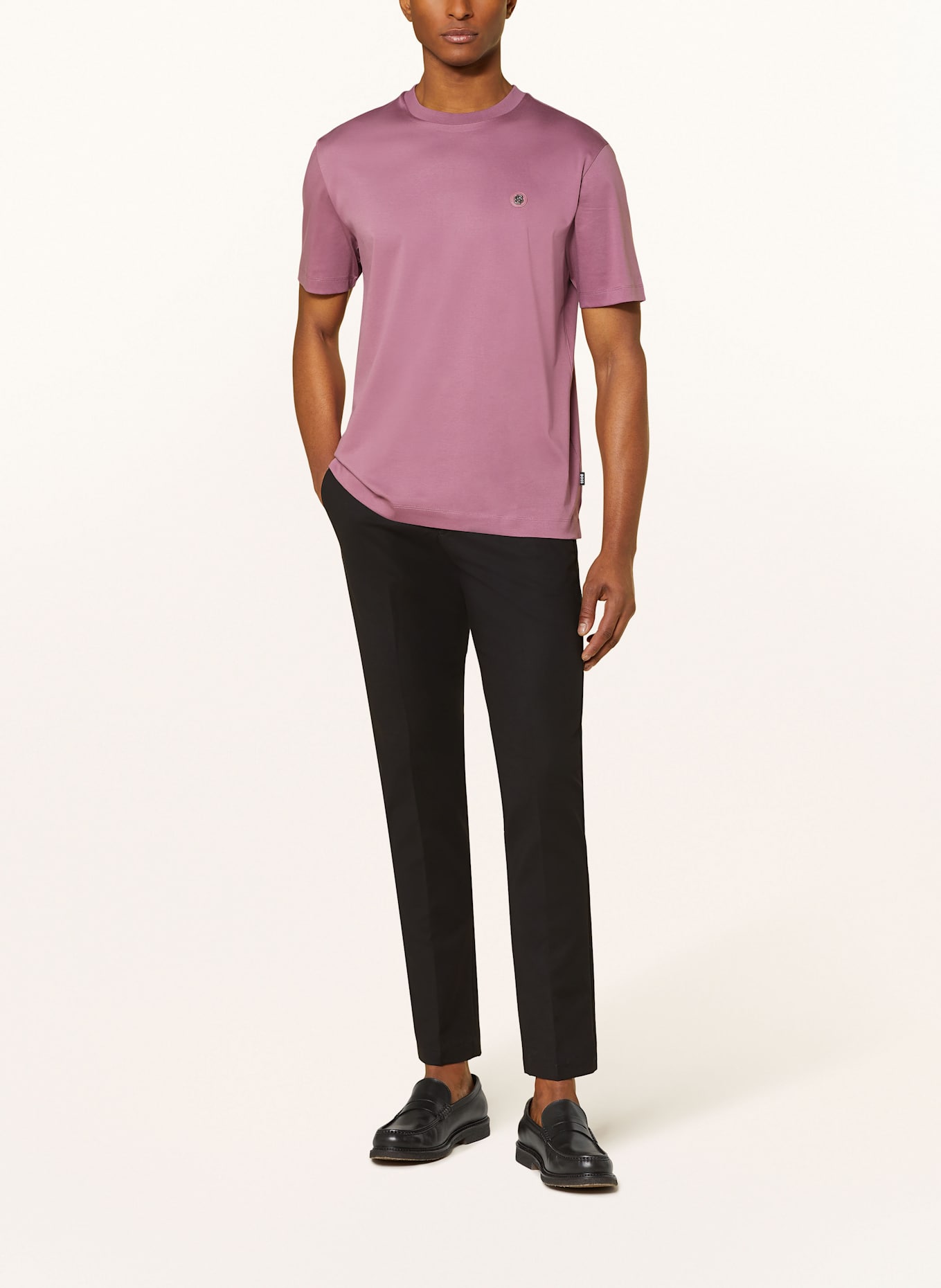 BOSS T-shirt TAUT: DARK RED