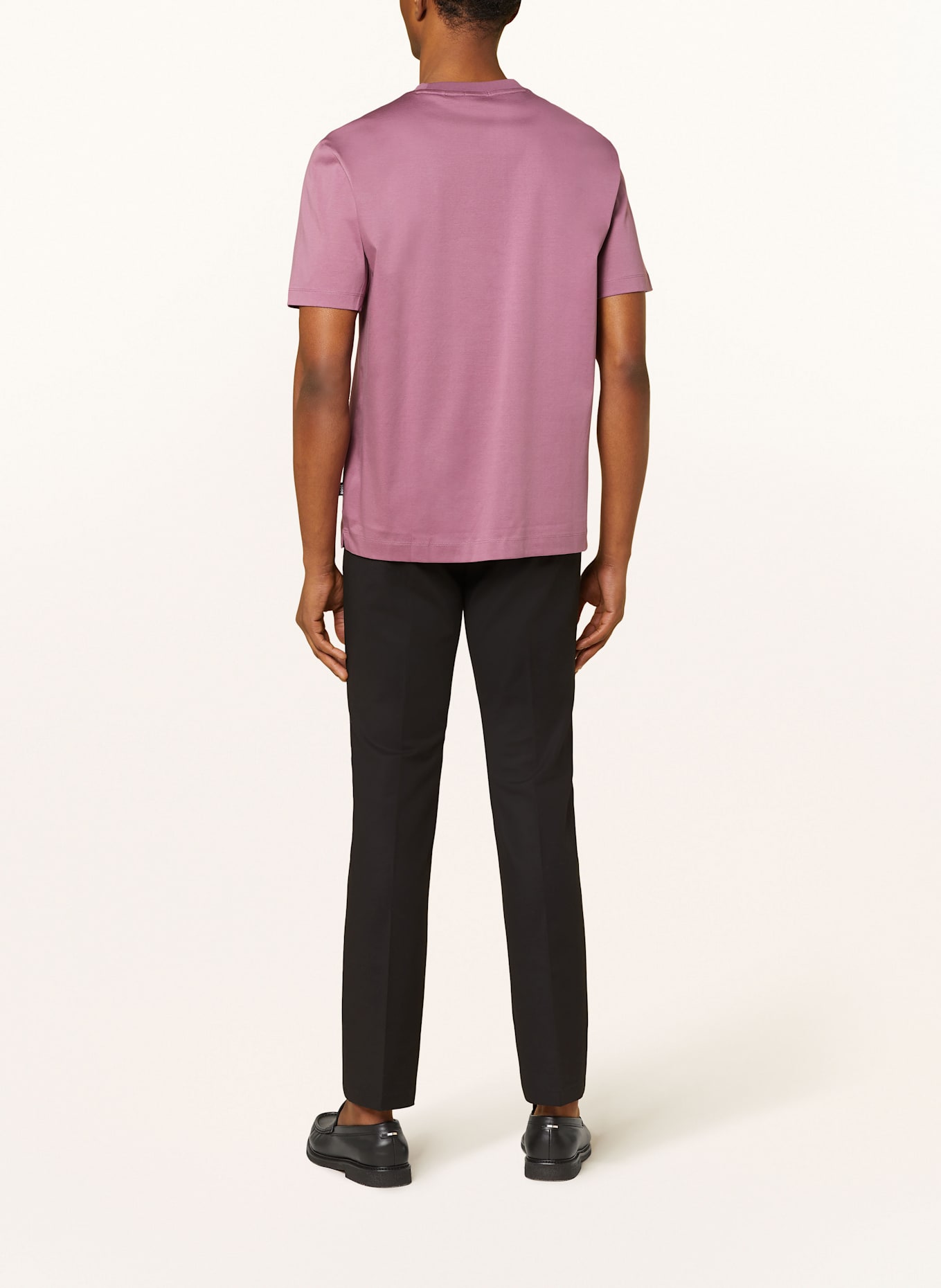 BOSS T-shirt TAUT: DARK RED