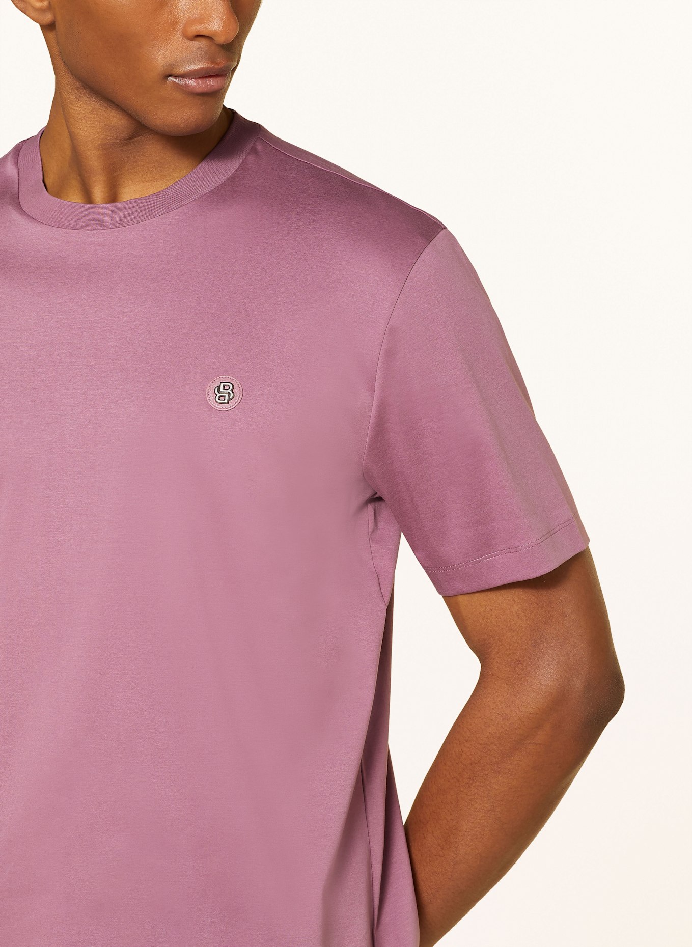 BOSS T-shirt TAUT: DARK RED