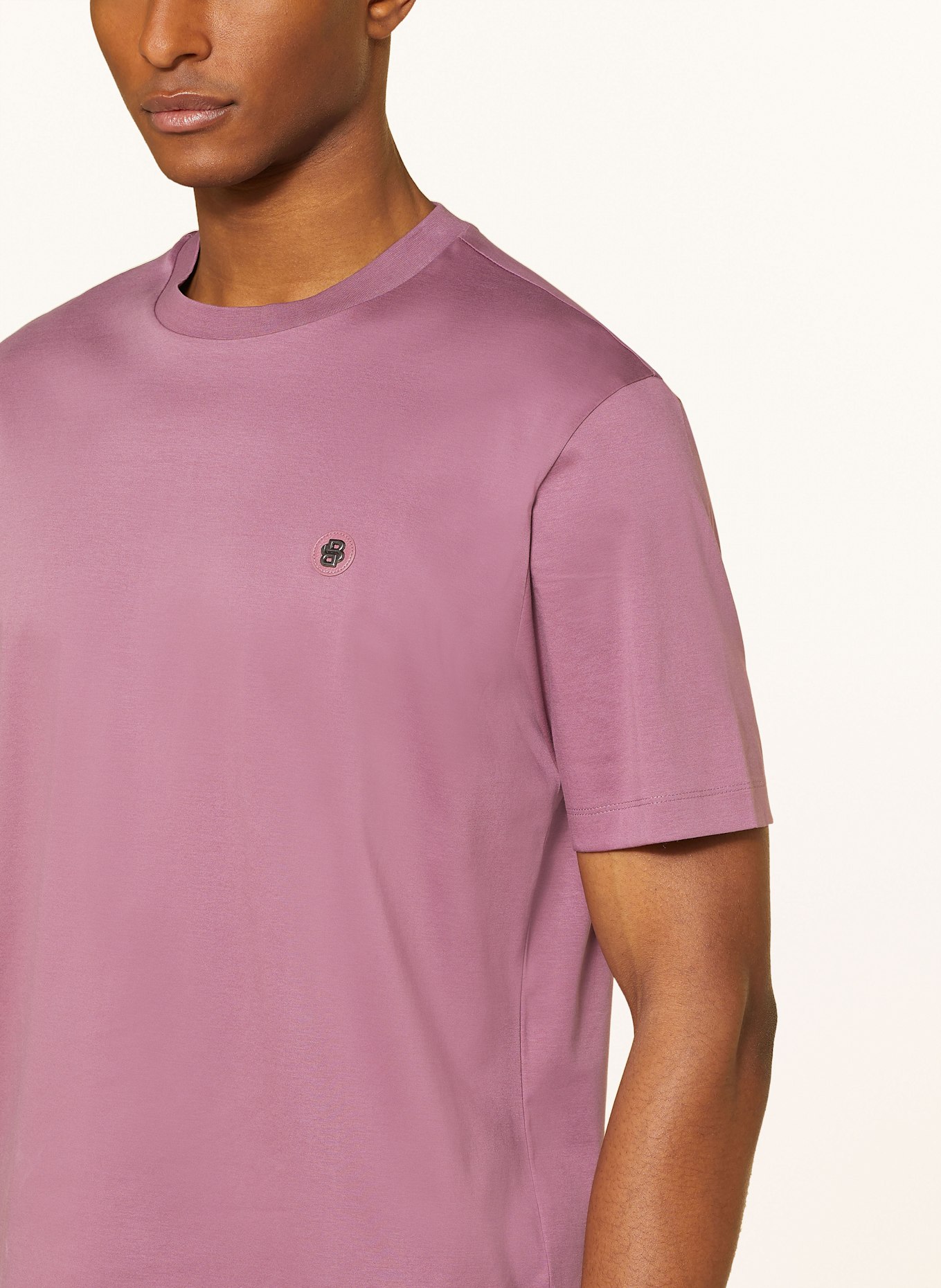 BOSS T-shirt TAUT: DARK RED