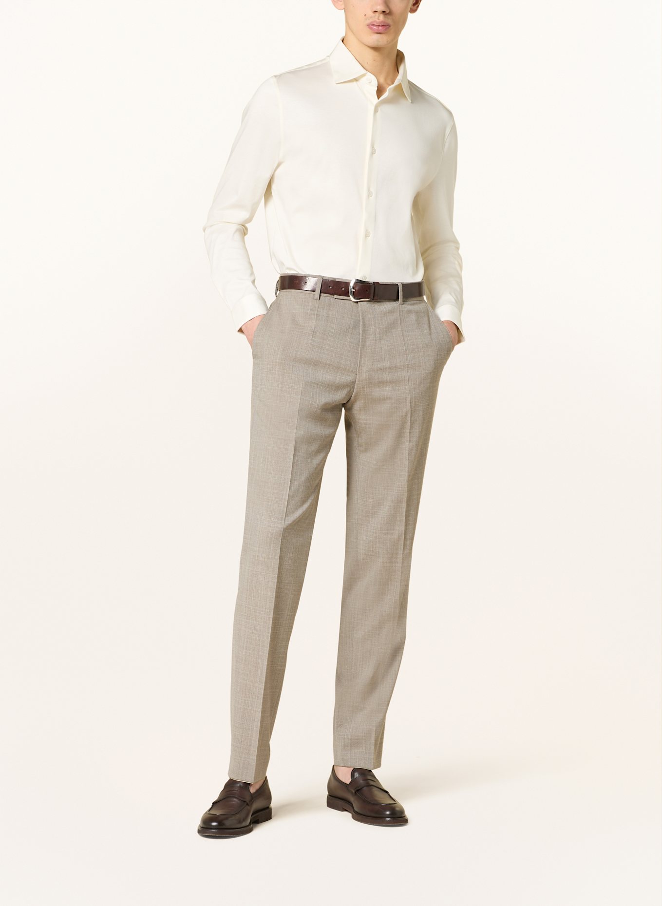 BOSS Anzug JECKSON Regular Fit: BEIGE
