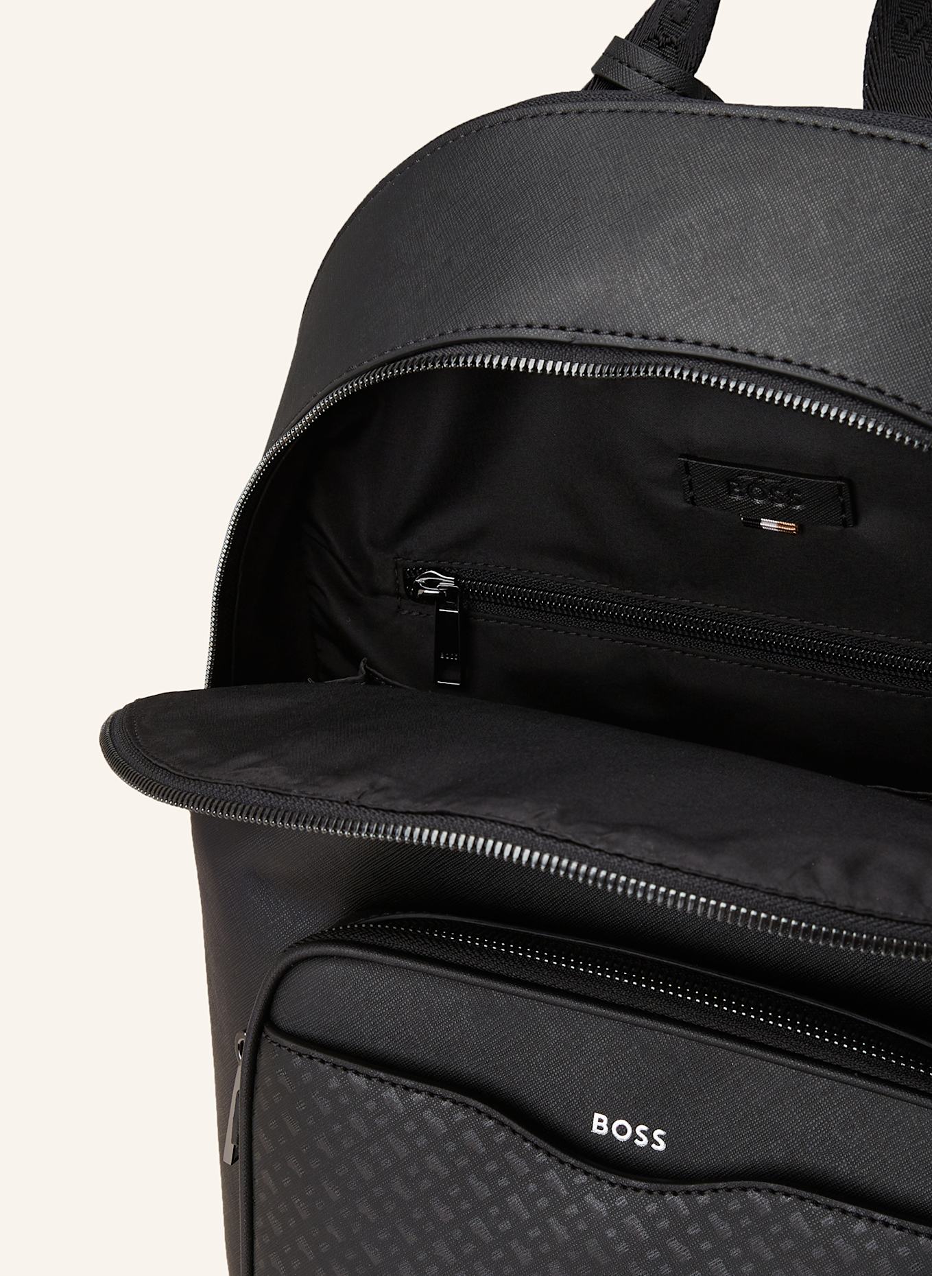 BOSS Backpack ZAIR: BLACK