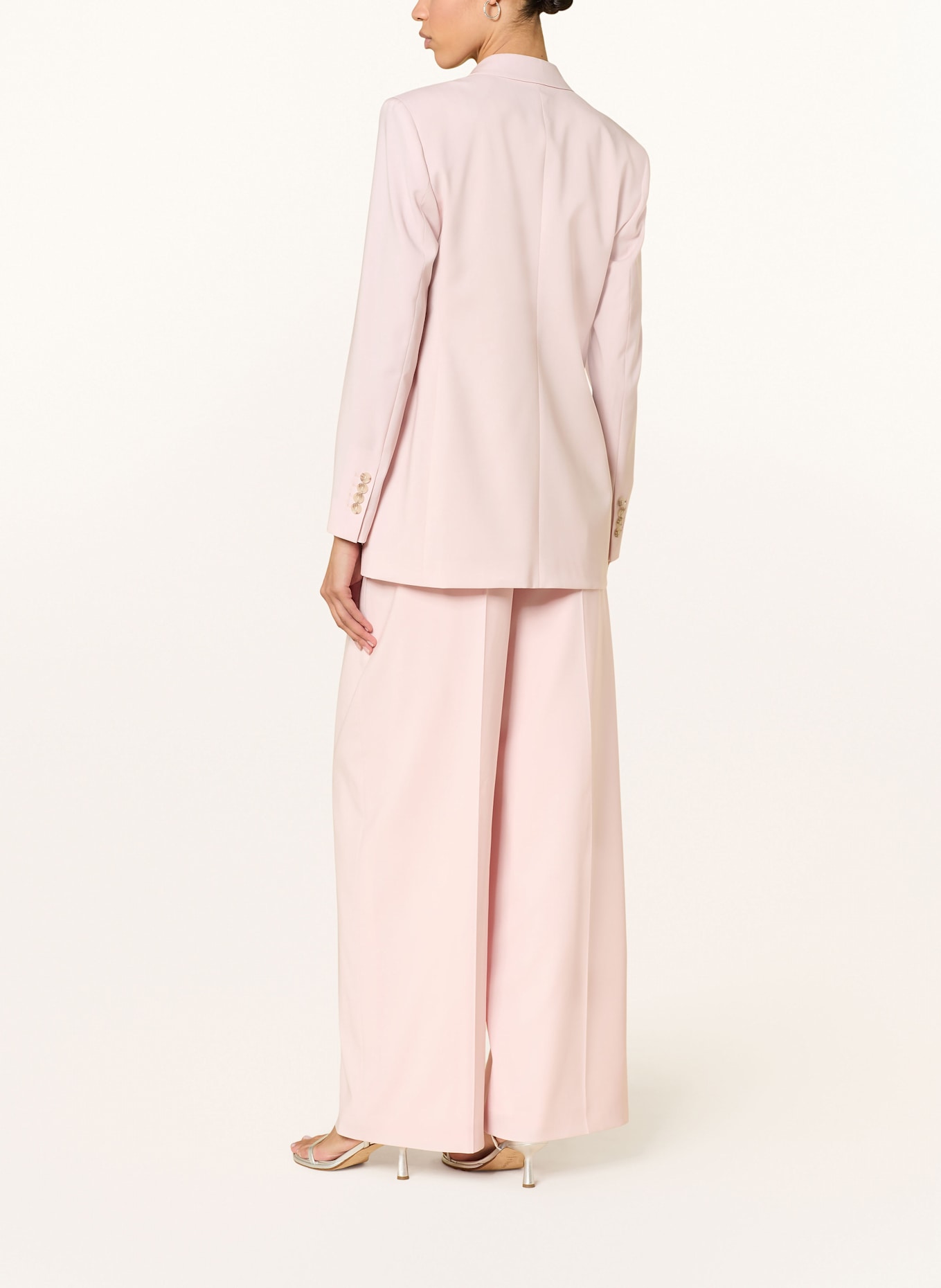 BOSS Wide leg trousers TILDA: PINK